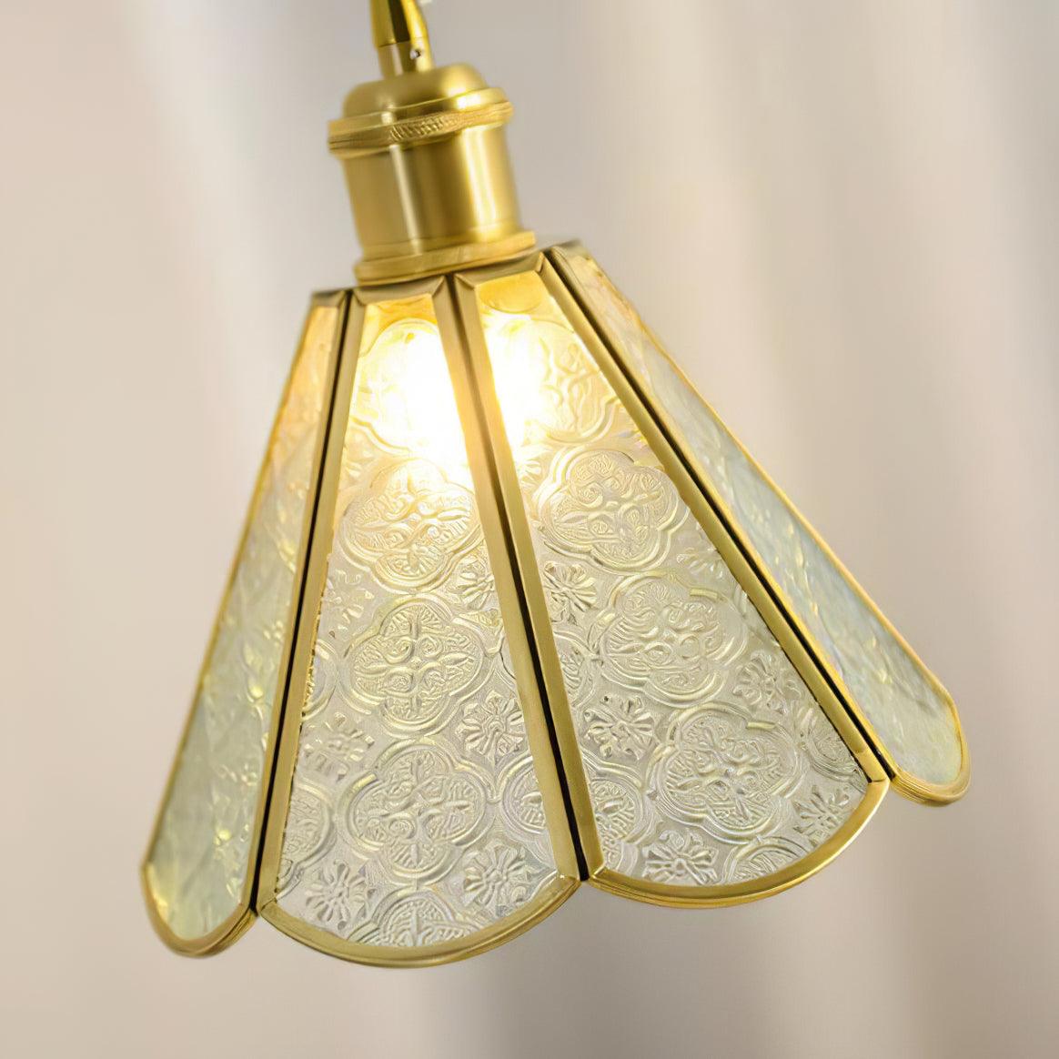Patterned Glass Pendant Lamp - Letslighting
