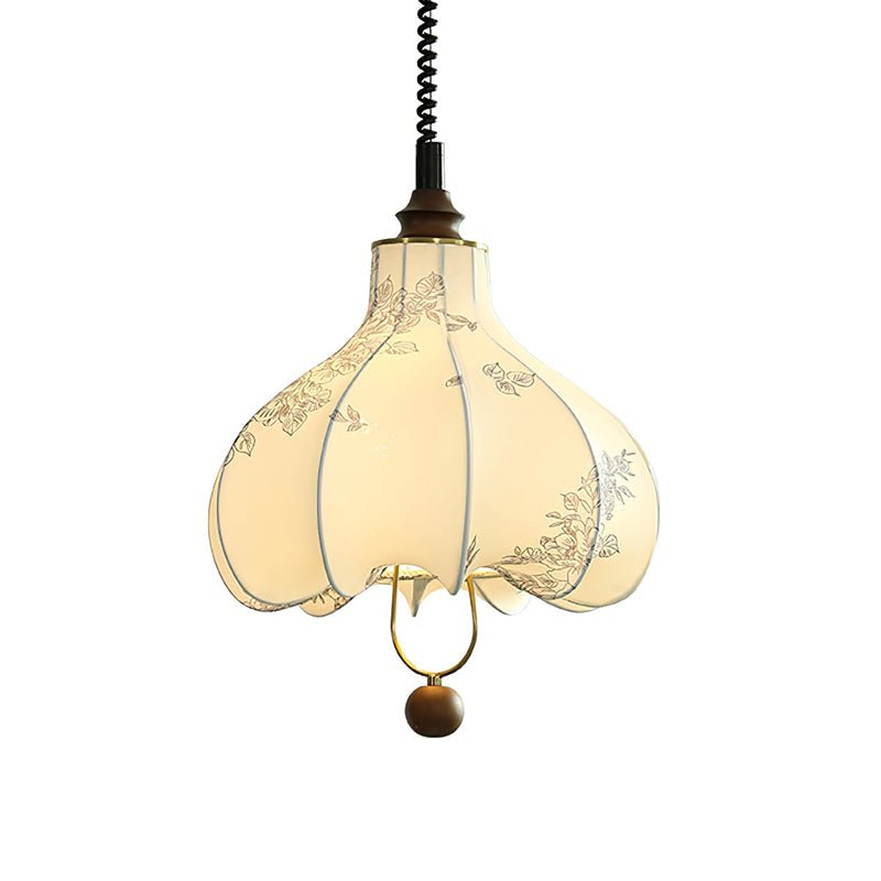 Pear Fabric Pendant Lamp - Letslighting