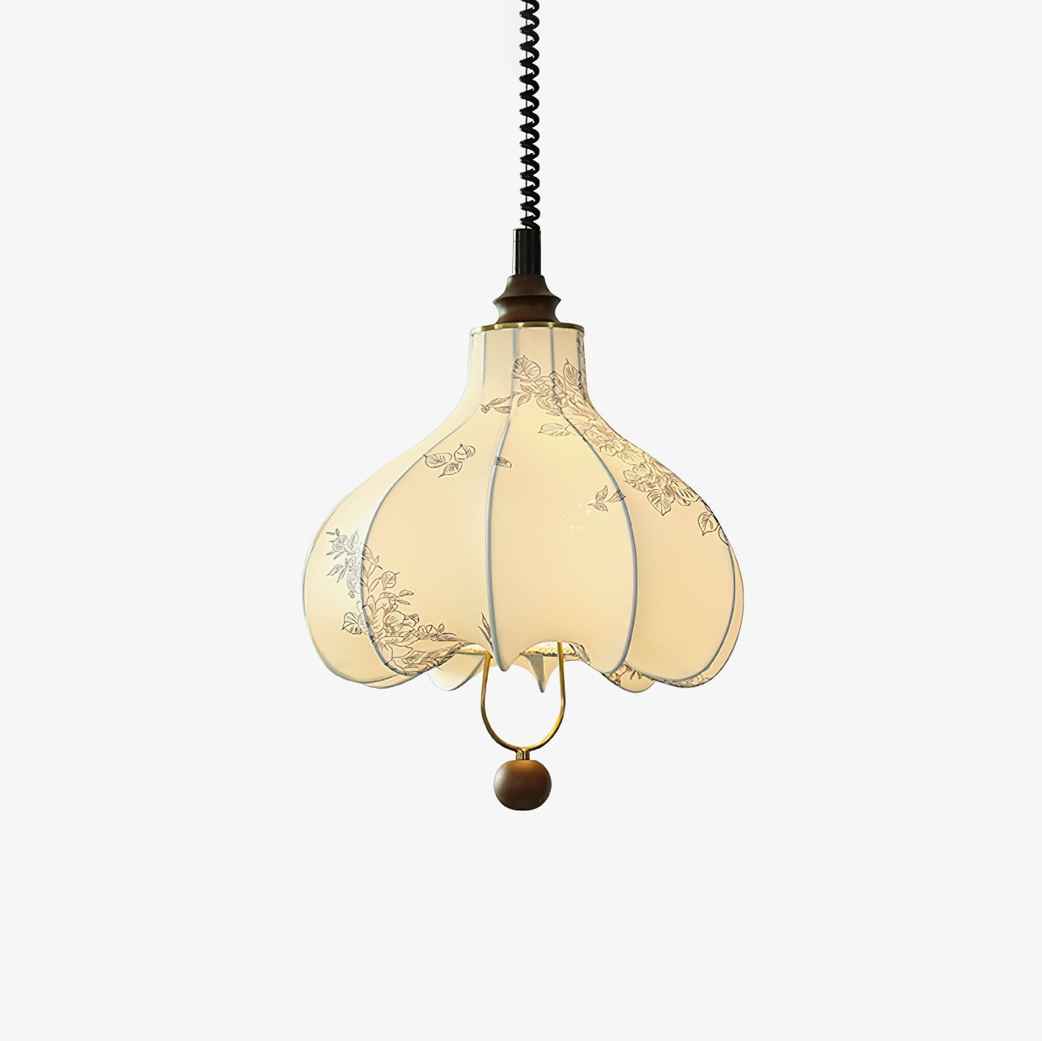 Pear Fabric Pendant Lamp - Letslighting