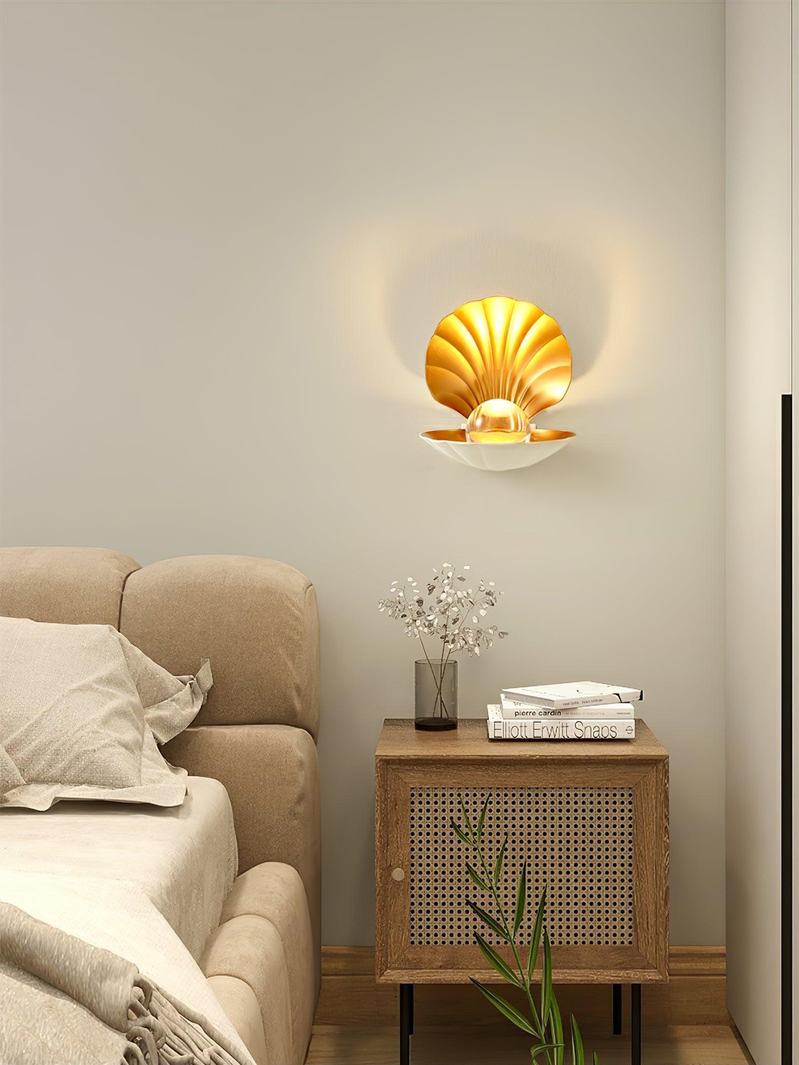 Pearl Clam Wall Light - Letslighting