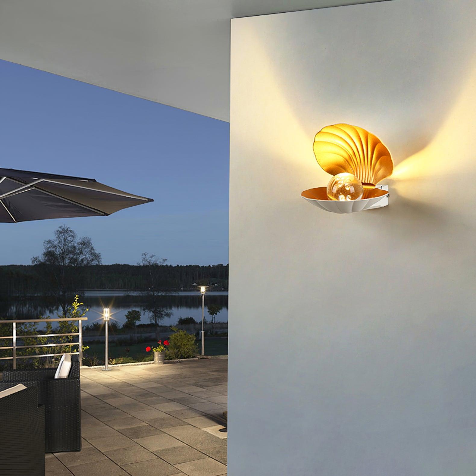 Pearl Clam Wall Light - Letslighting