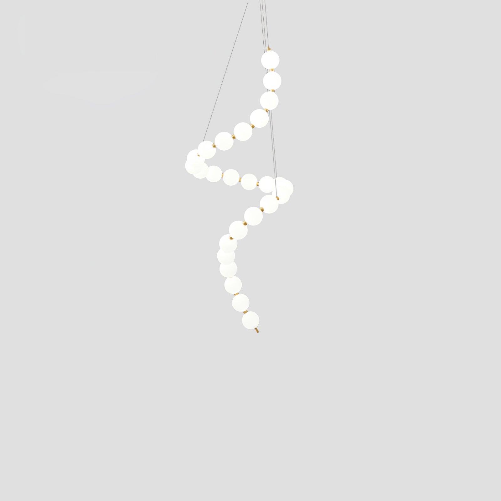 Pearl Modernl Glass Chandelier - Letslighting