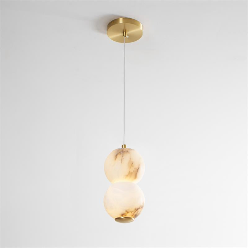 Ritta Alabaster Pendant Light Head 2 /3/4