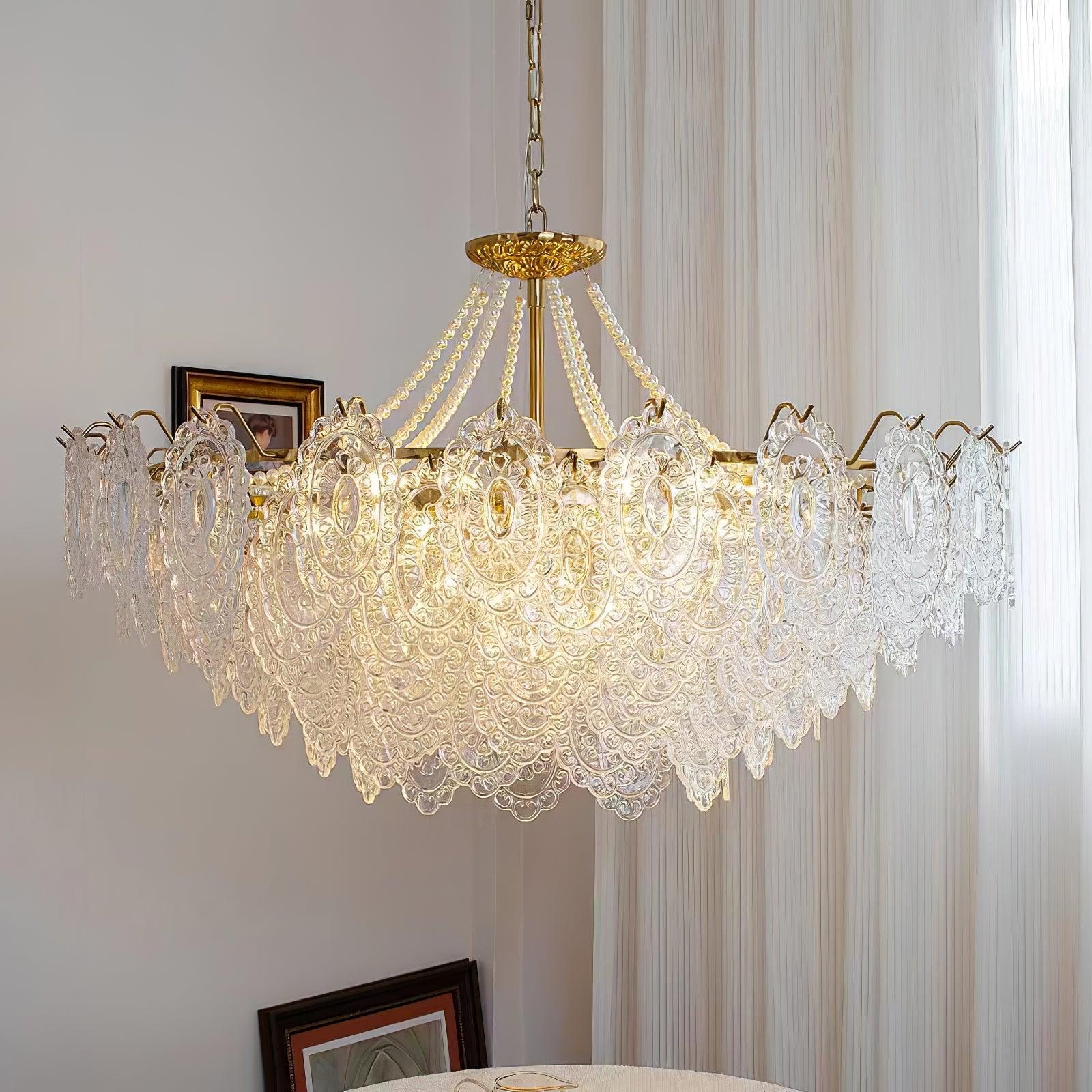 Pearls Glass Chandelier - Letslighting
