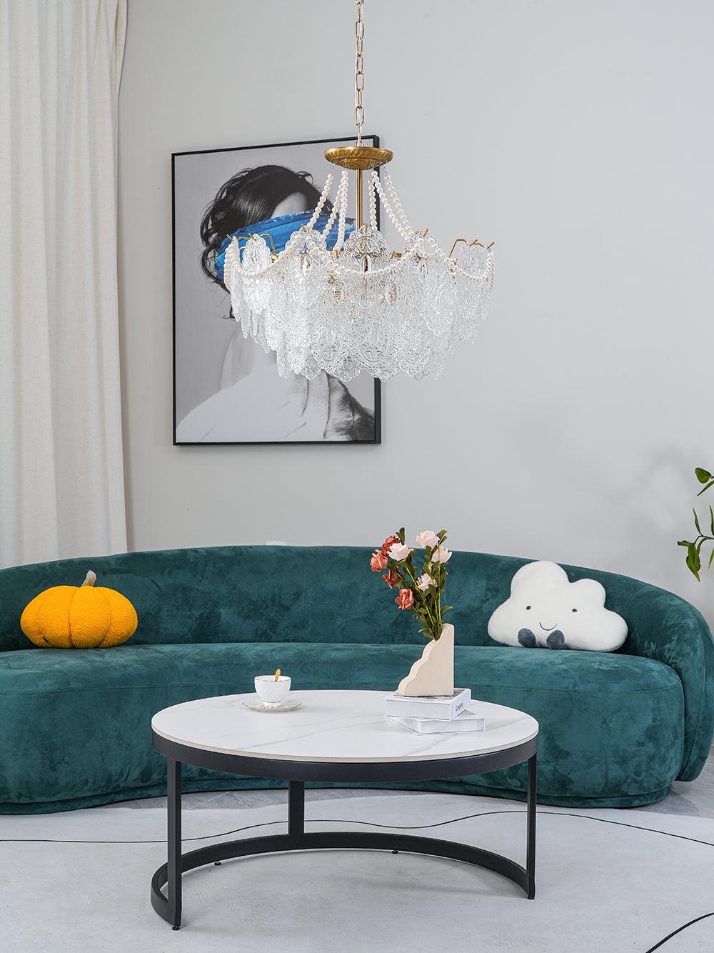 Pearls Glass Chandelier - Letslighting