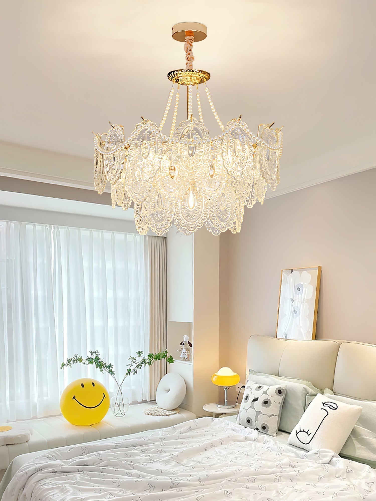 Pearls Glass Chandelier - Letslighting