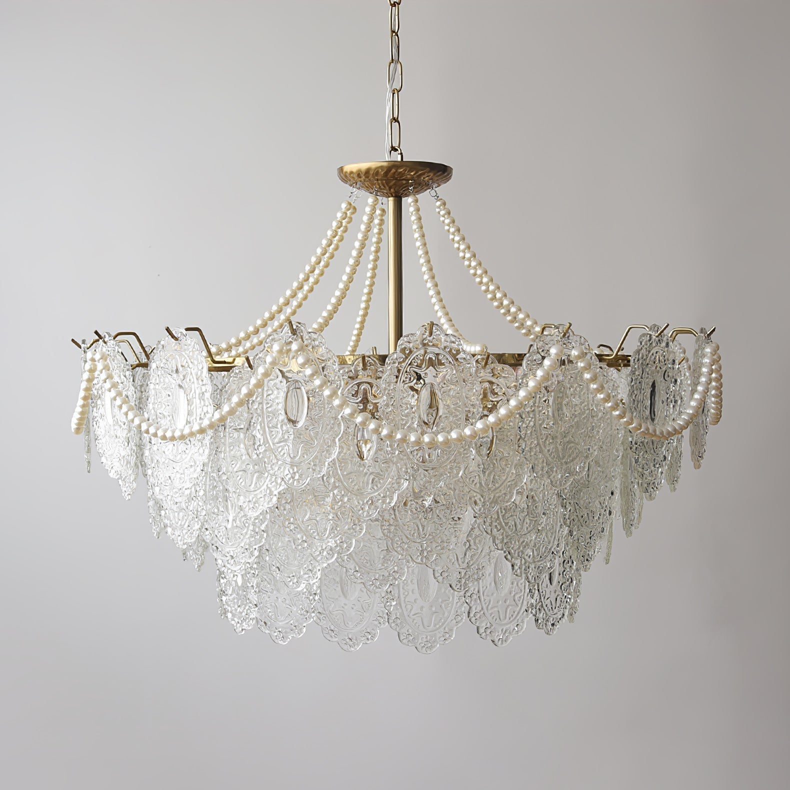 Pearls Glass Chandelier - Letslighting