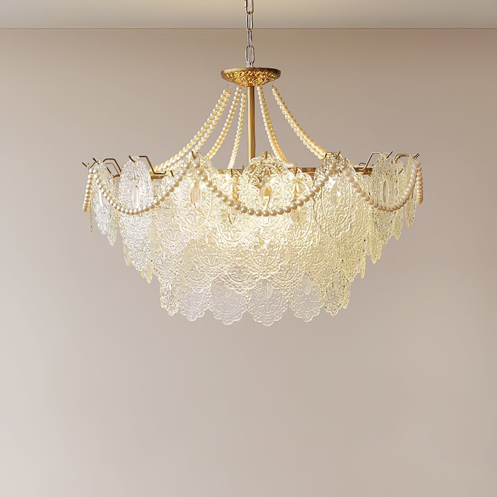 Pearls Glass Chandelier - Letslighting