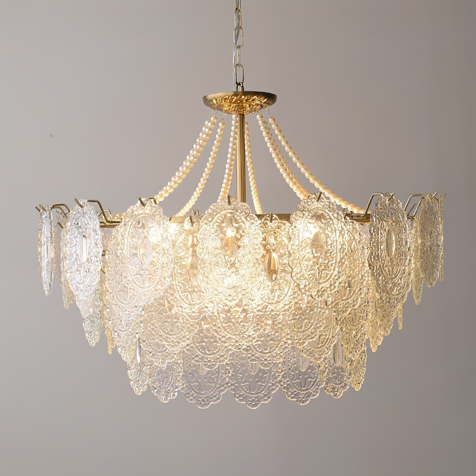Pearls Glass Chandelier - Letslighting