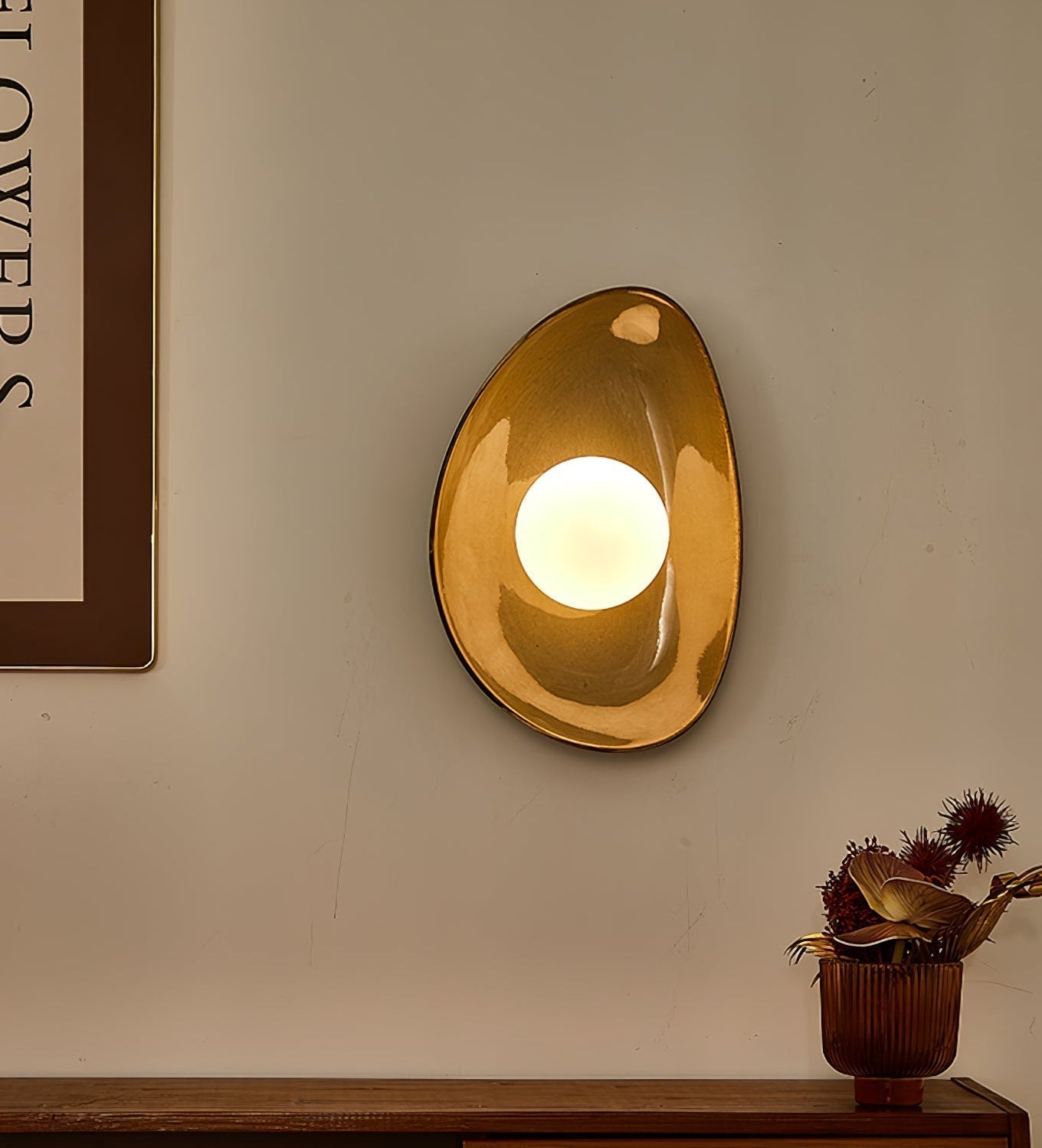 Pebble Disc Wall Light - Letslighting