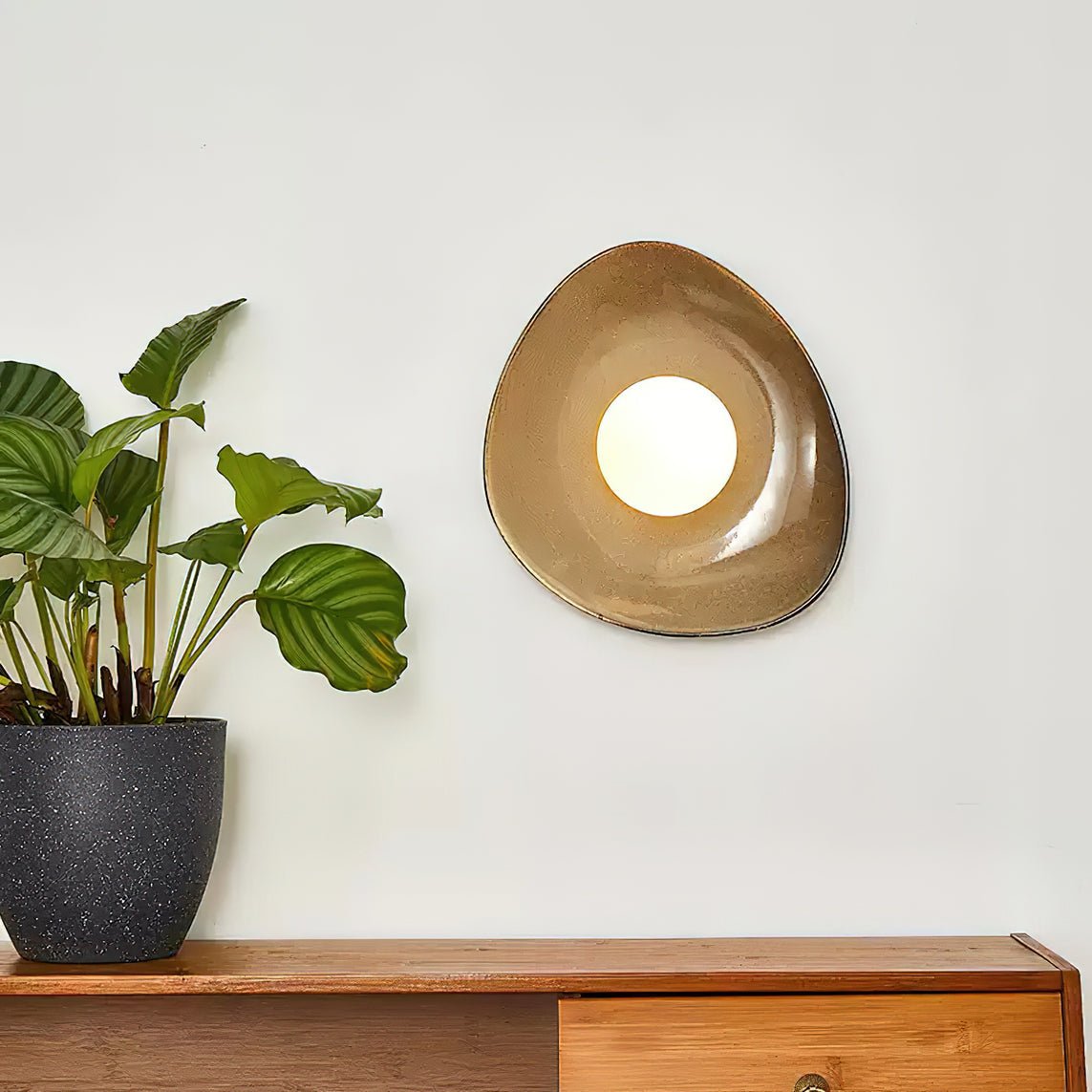 Pebble Disc Wall Light - Letslighting