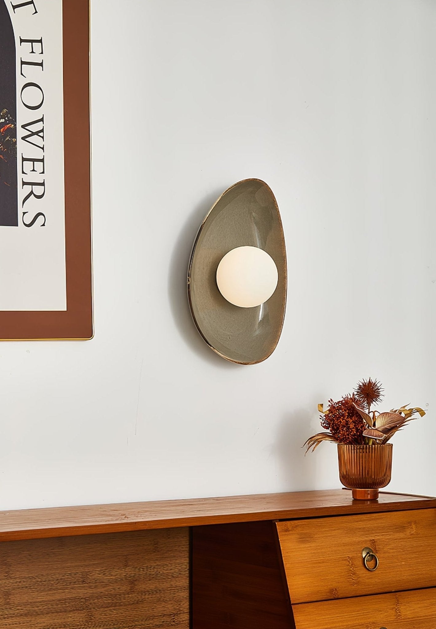 Pebble Disc Wall Light - Letslighting