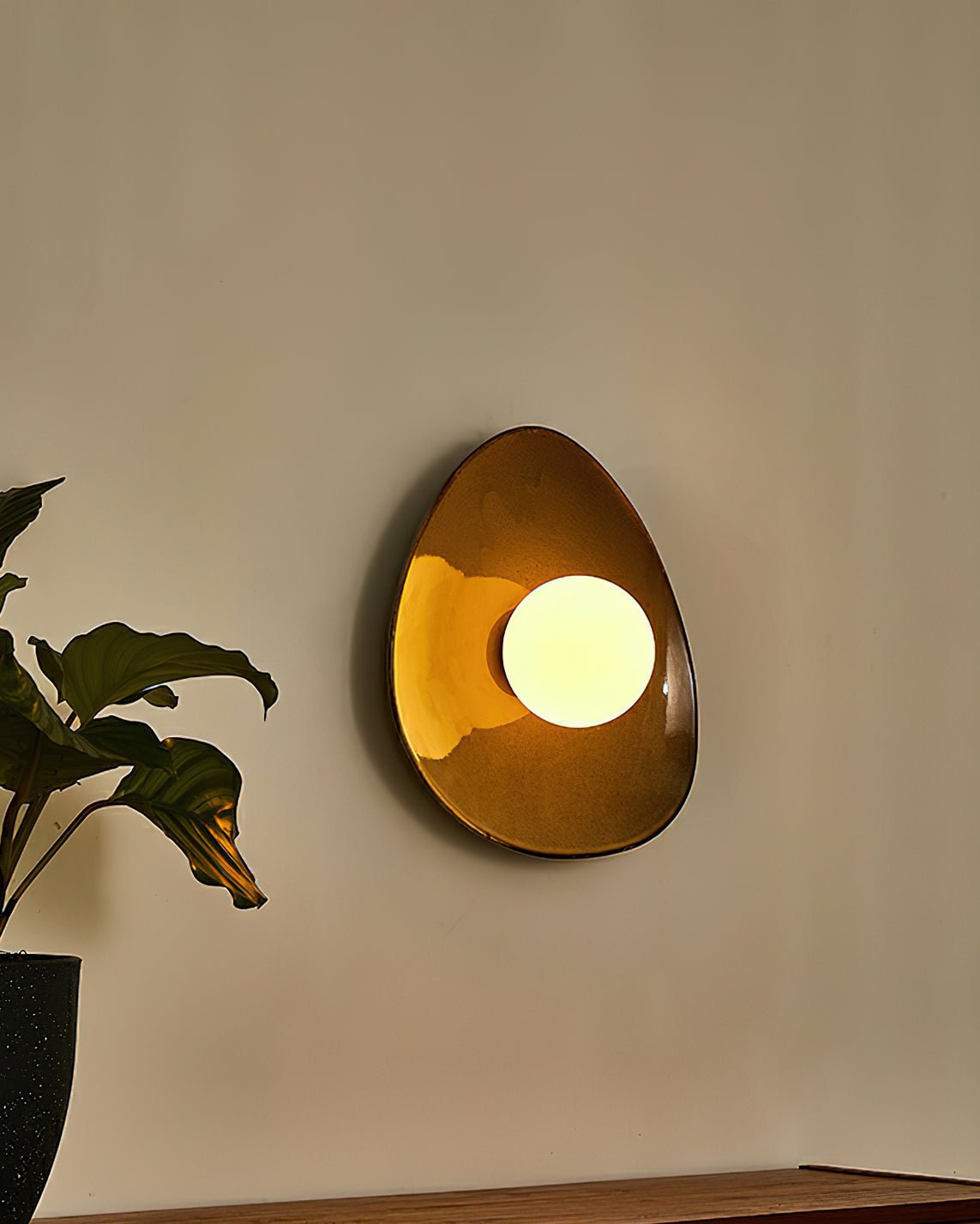 Pebble Disc Wall Light - Letslighting