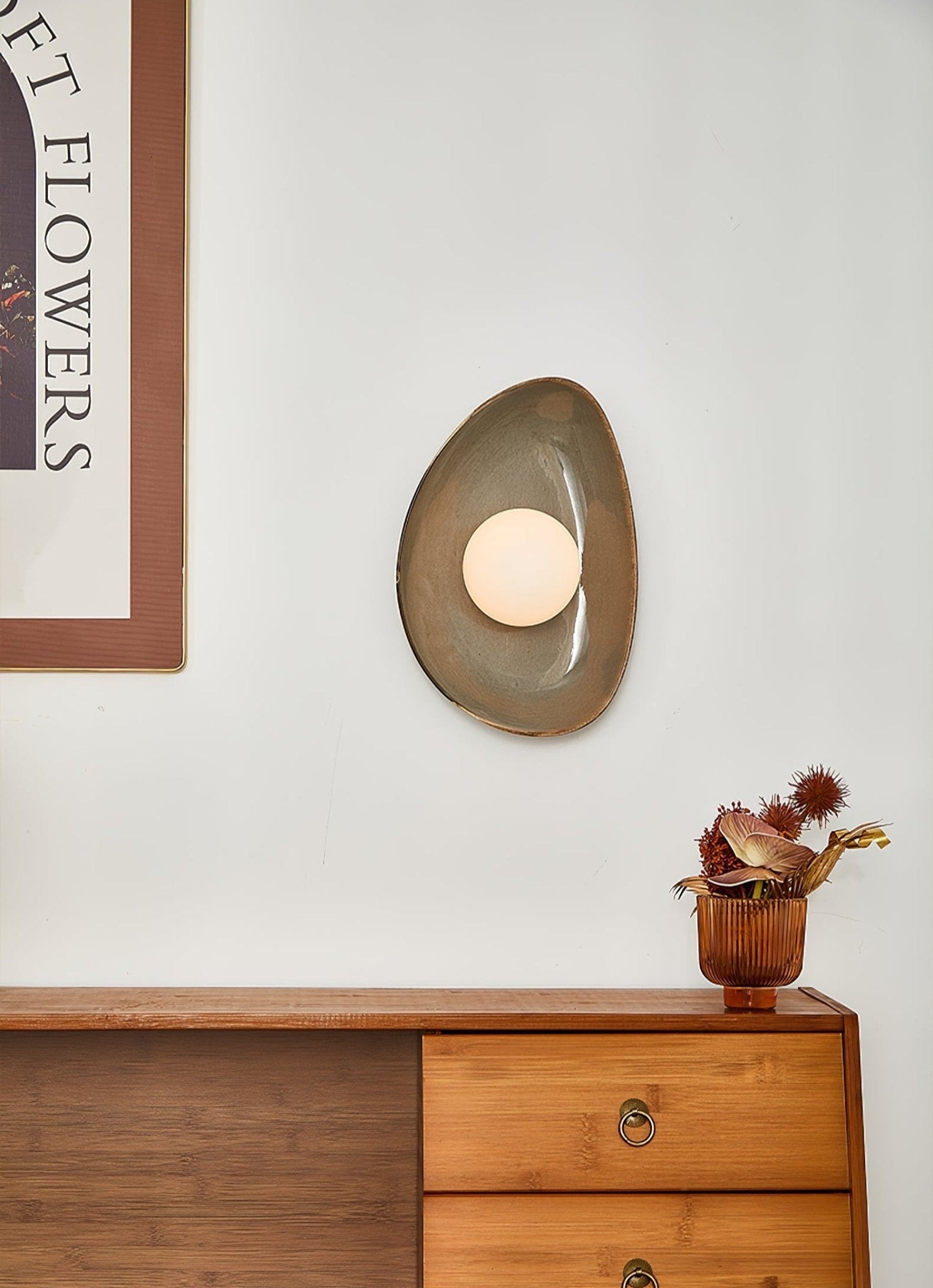 Pebble Disc Wall Light - Letslighting