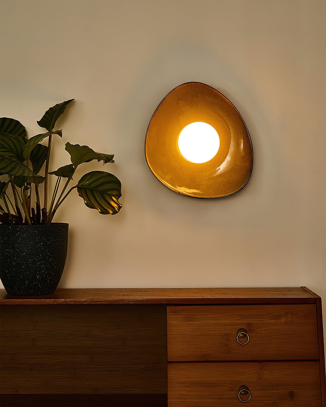 Pebble Disc Wall Light - Letslighting