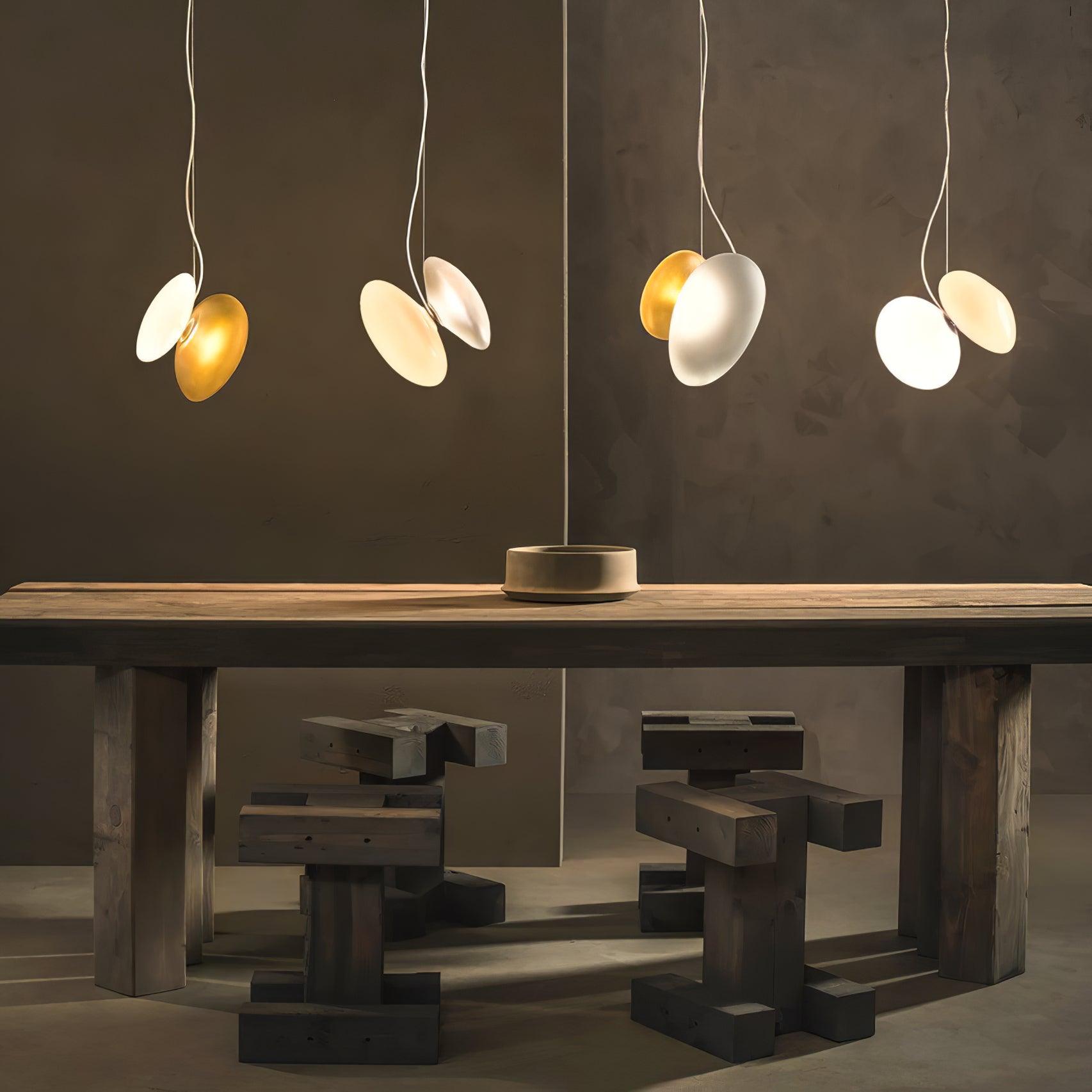 Translucent Frosted Glass Pendant Light - Letslighting