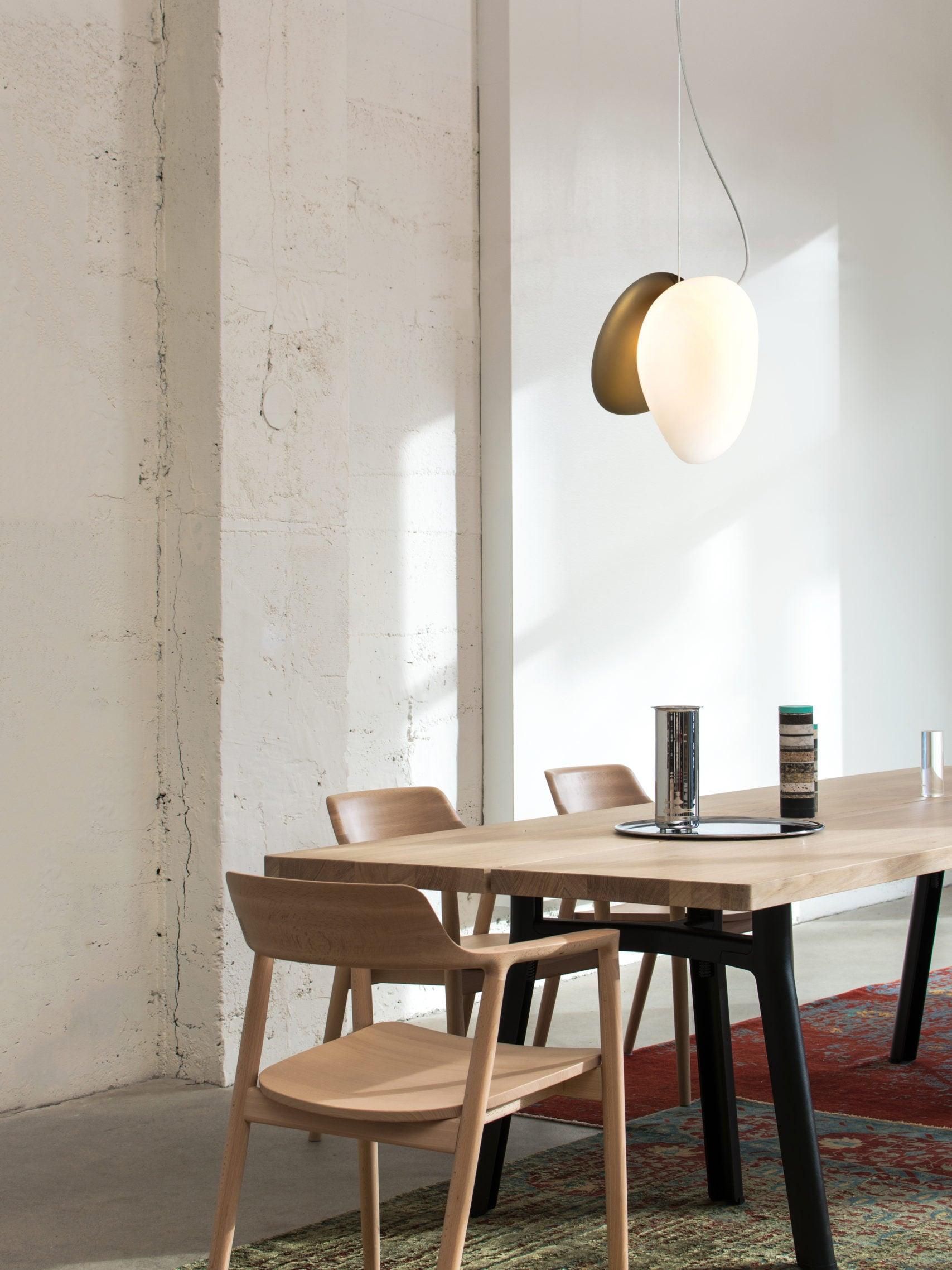 Translucent Frosted Glass Pendant Light - Letslighting
