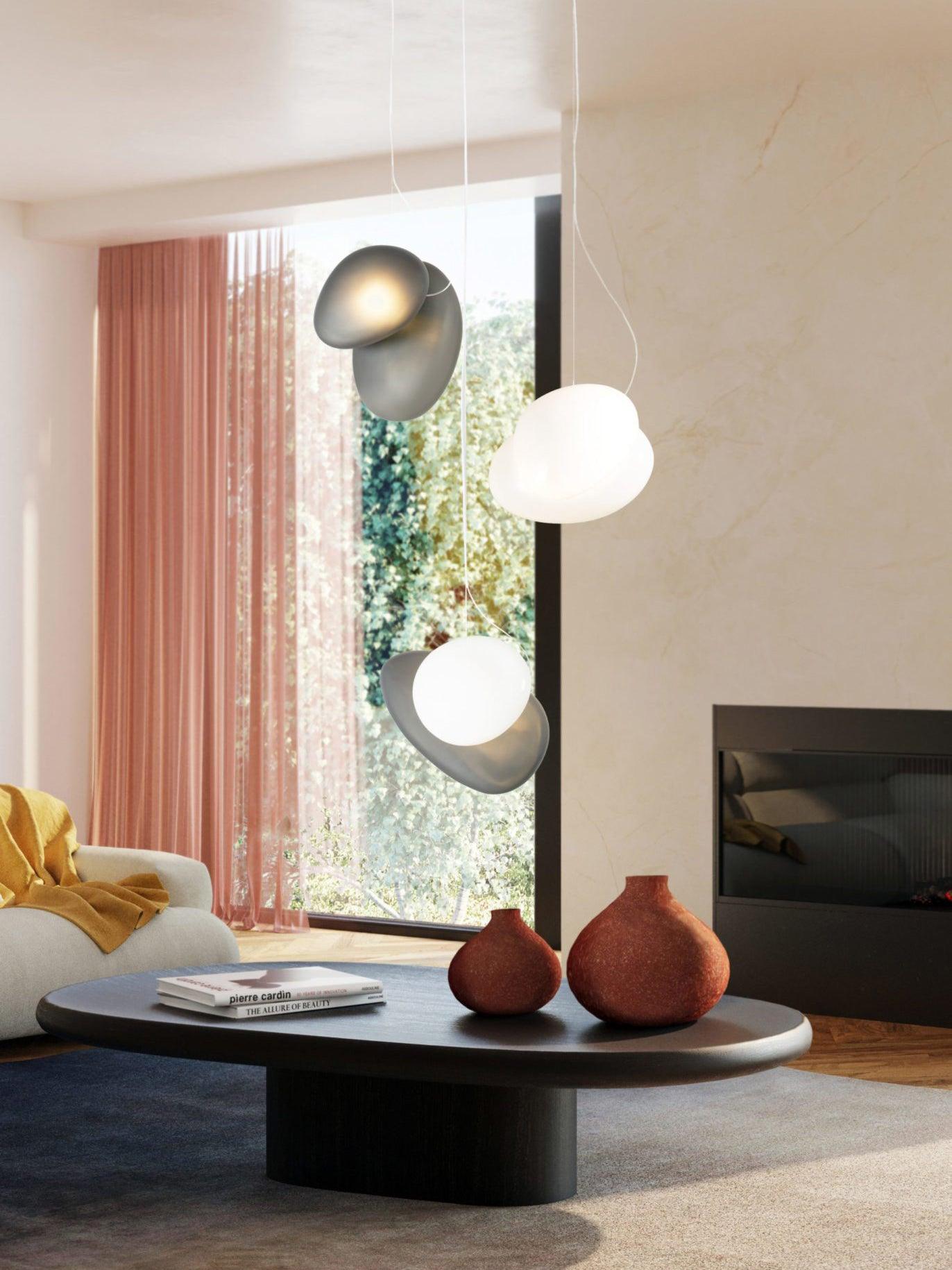 Translucent Frosted Glass Pendant Light - Letslighting