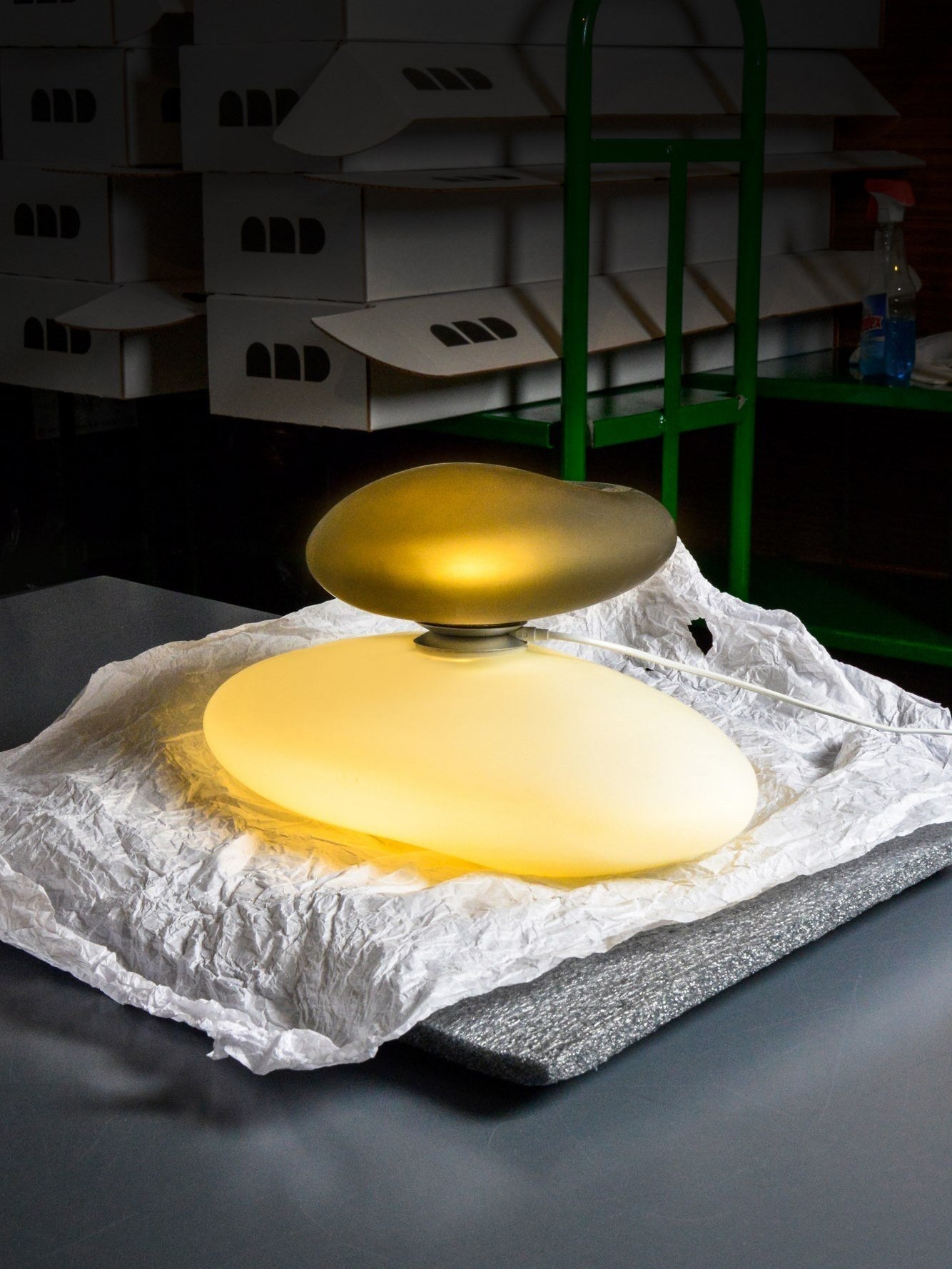 Translucent Frosted Glass Pendant Light - Letslighting