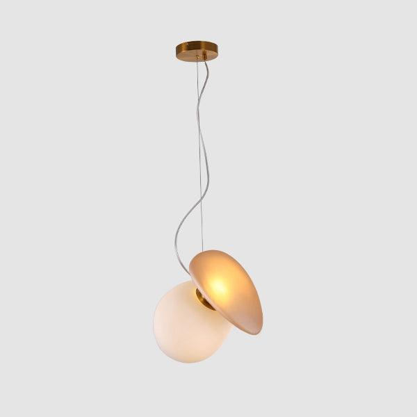 Translucent Frosted Glass Pendant Light - Letslighting