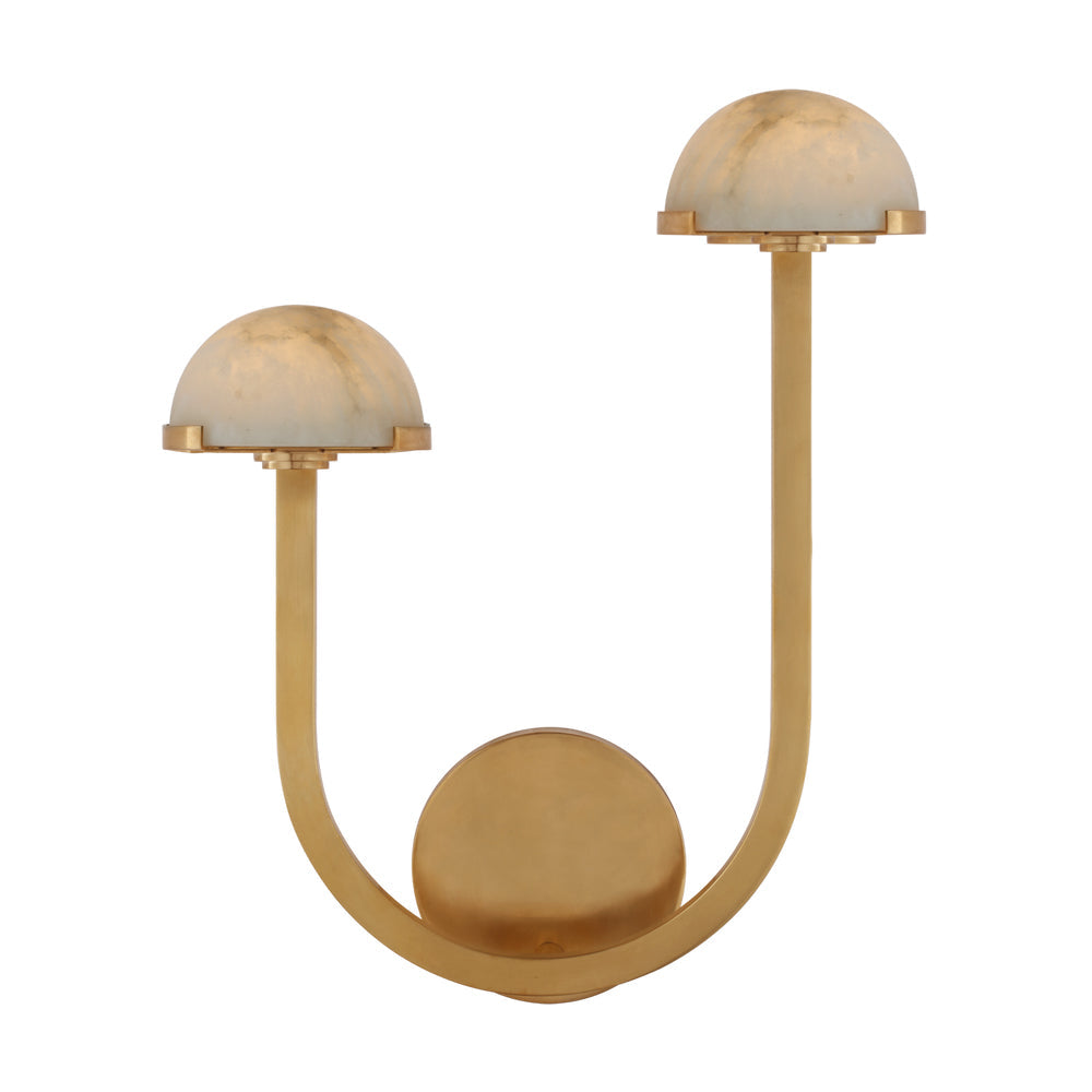 Luste Wall Lamp Asymmetrical Alabaster - Letslighting