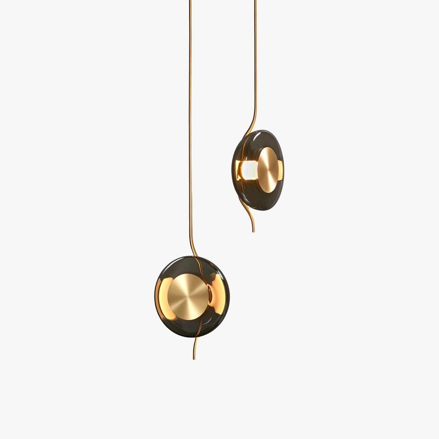 Umirus Modern Minimalist Glass Metal Pendant Lamp - Letslighting