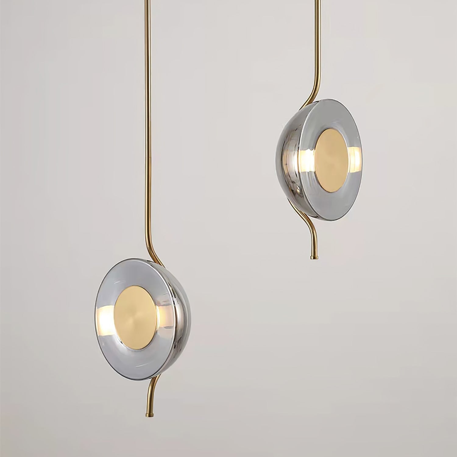 Umirus Modern Minimalist Glass Metal Pendant Lamp - Letslighting