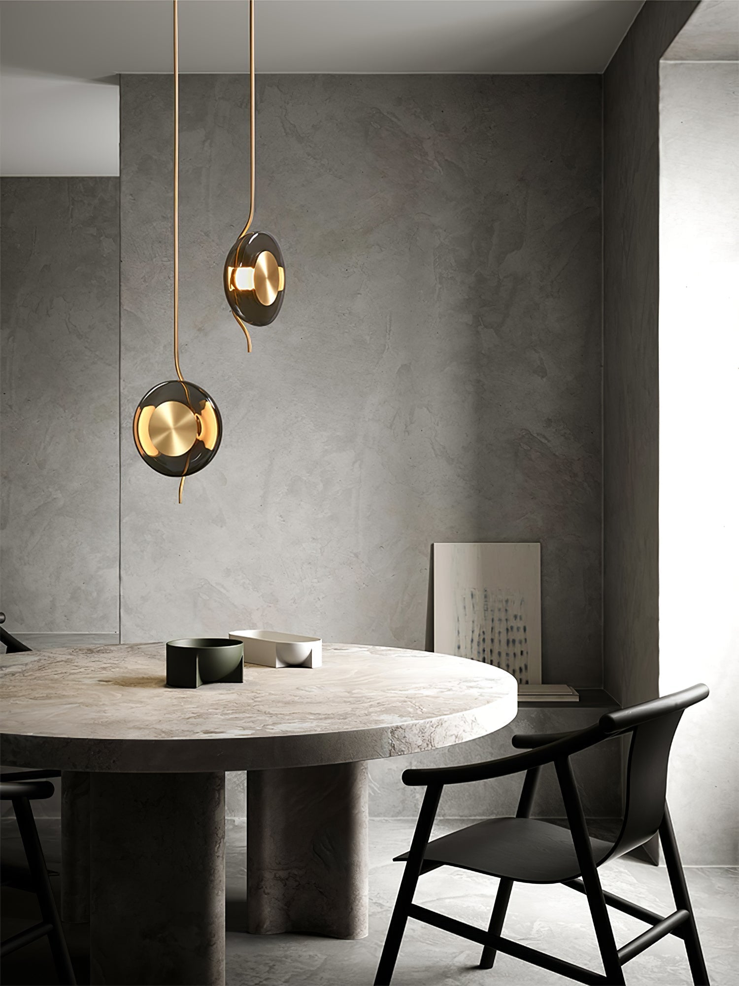 Umirus Modern Minimalist Glass Metal Pendant Lamp - Letslighting