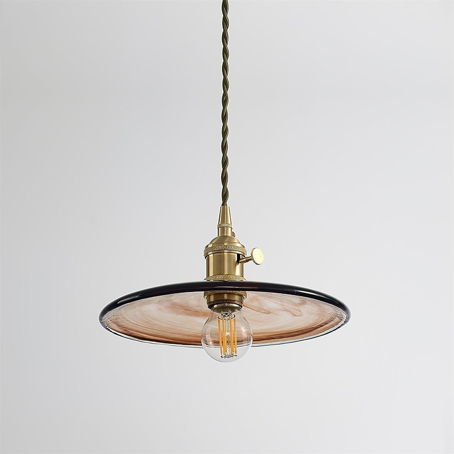 Sage Vintage Glass Pendant Light - Letslighting