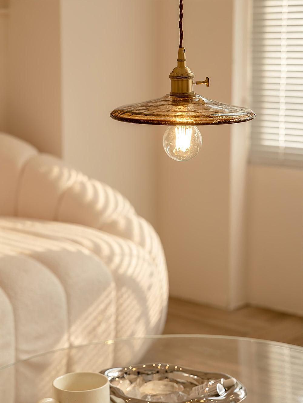 Sage Vintage Glass Pendant Light - Letslighting