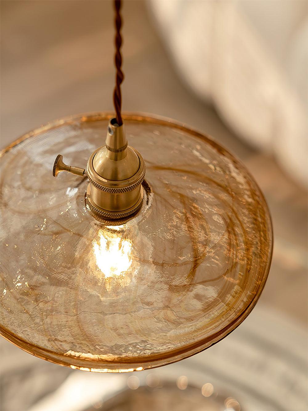 Sage Vintage Glass Pendant Light - Letslighting