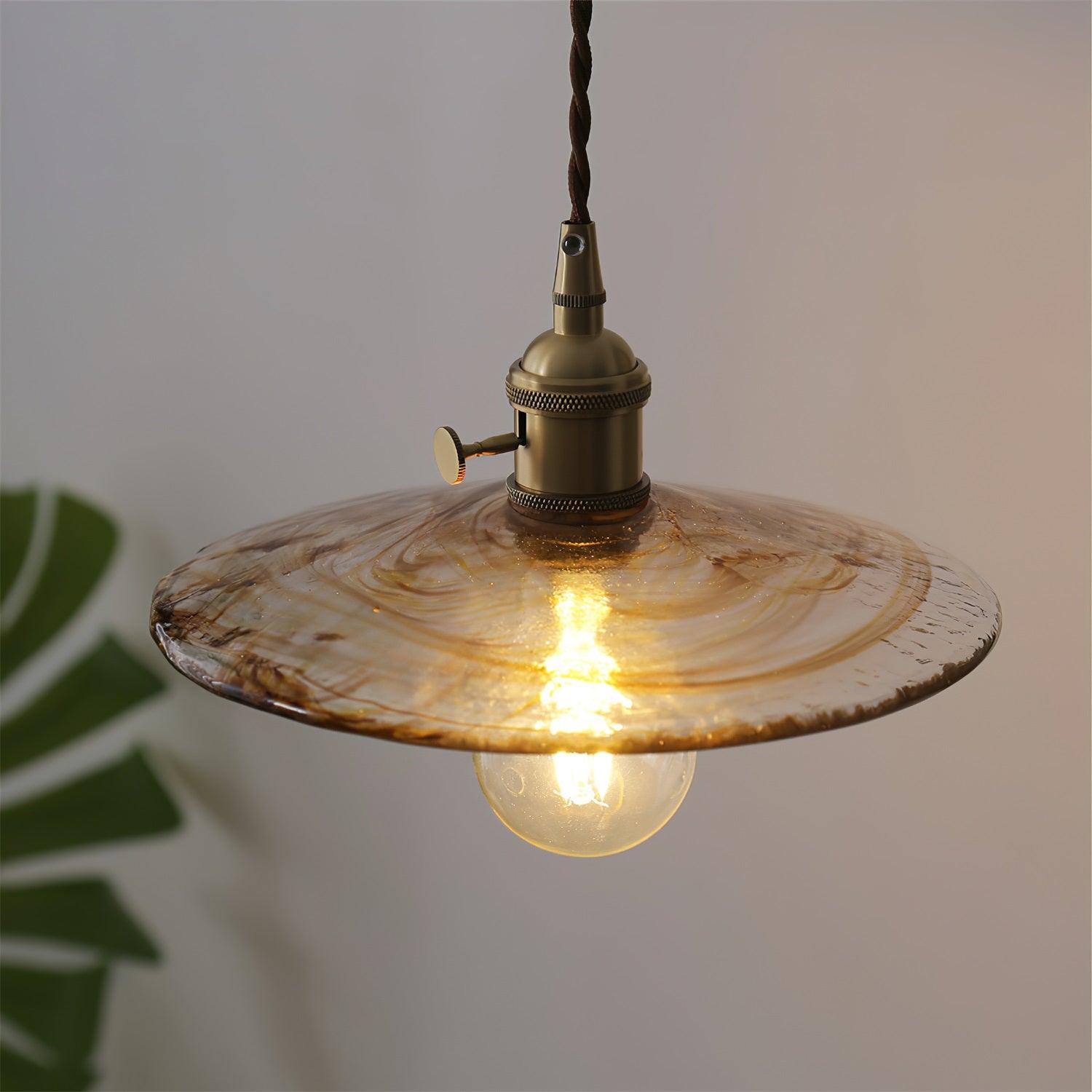 Sage Vintage Glass Pendant Light - Letslighting