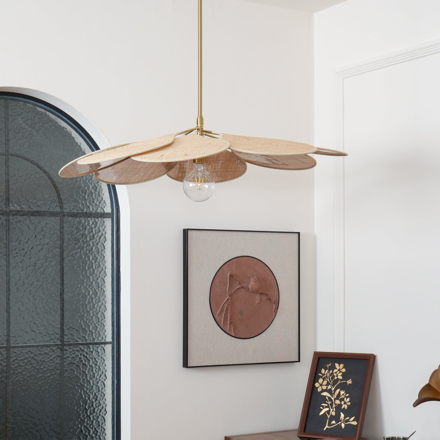 Petals Bloom Rattan Pendant Lamp - Letslighting