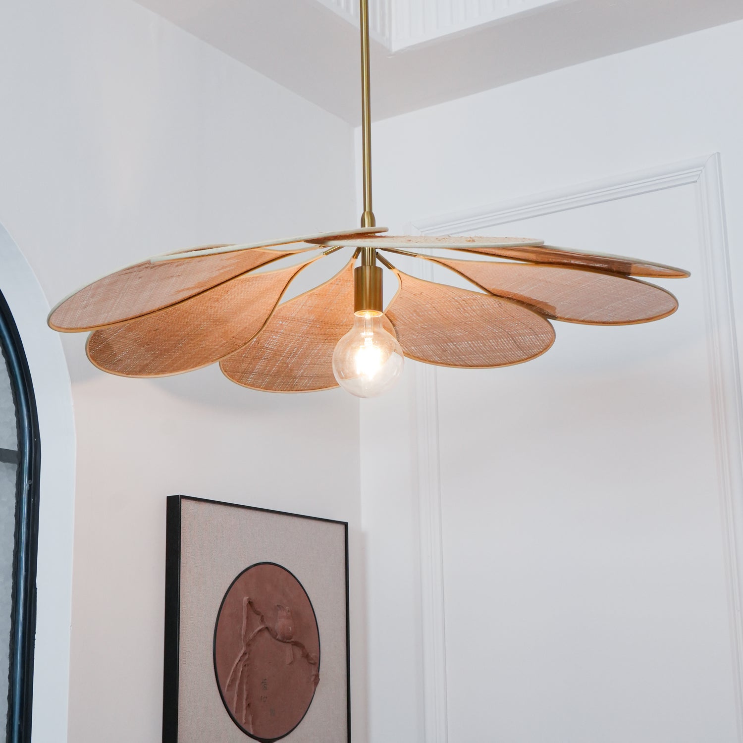 Petals Bloom Rattan Pendant Lamp - Letslighting