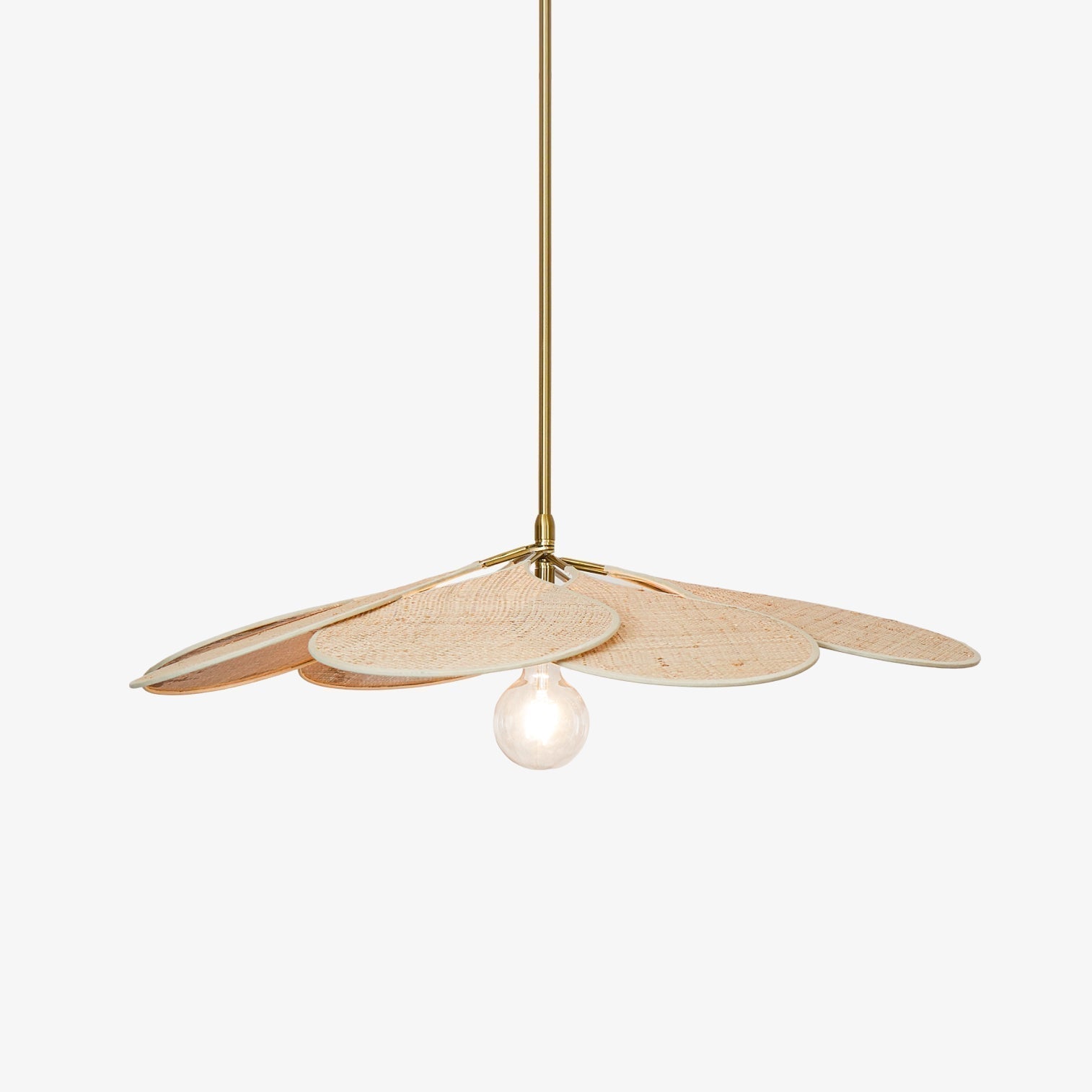 Petals Bloom Rattan Pendant Lamp - Letslighting
