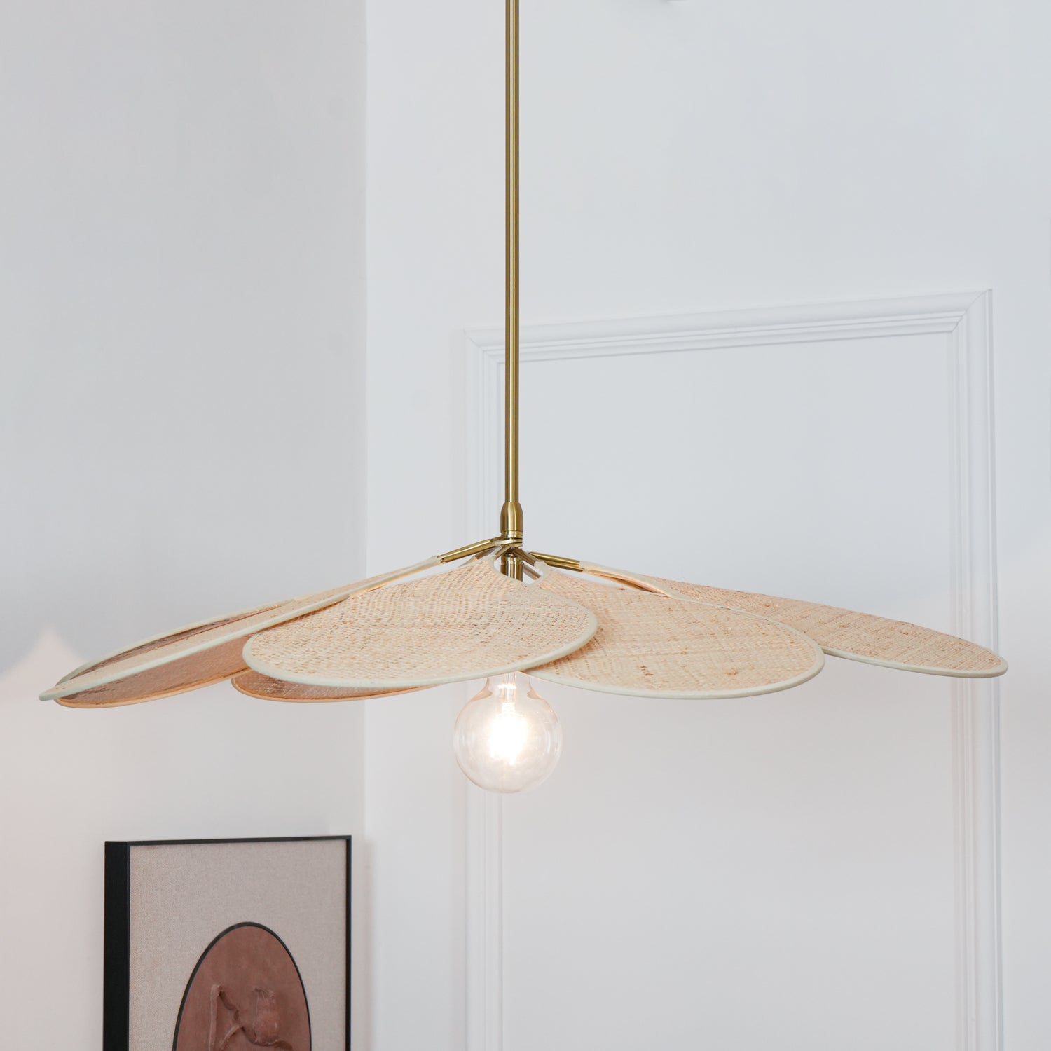 Petals Bloom Rattan Pendant Lamp - Letslighting