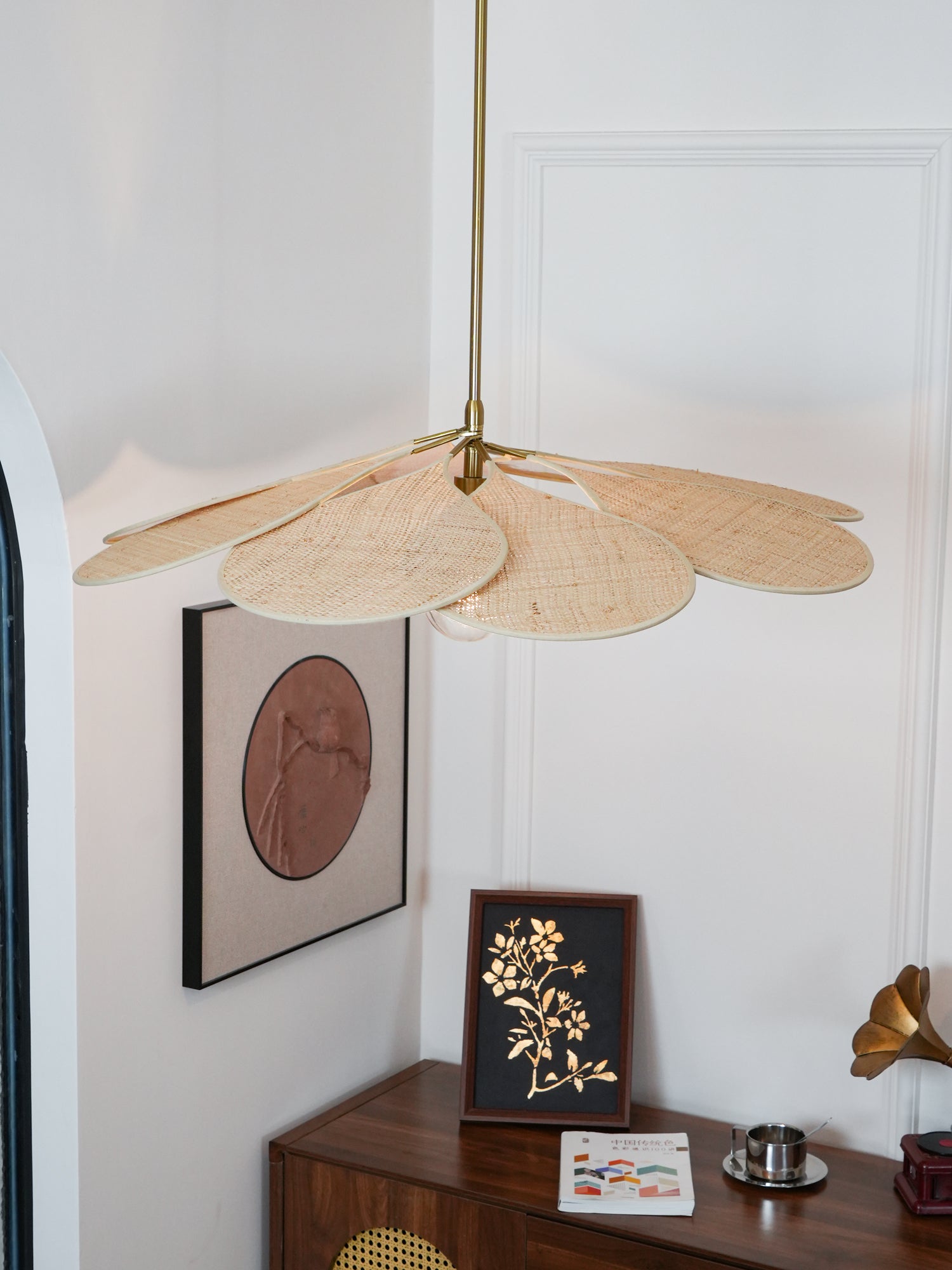 Petals Bloom Rattan Pendant Lamp - Letslighting