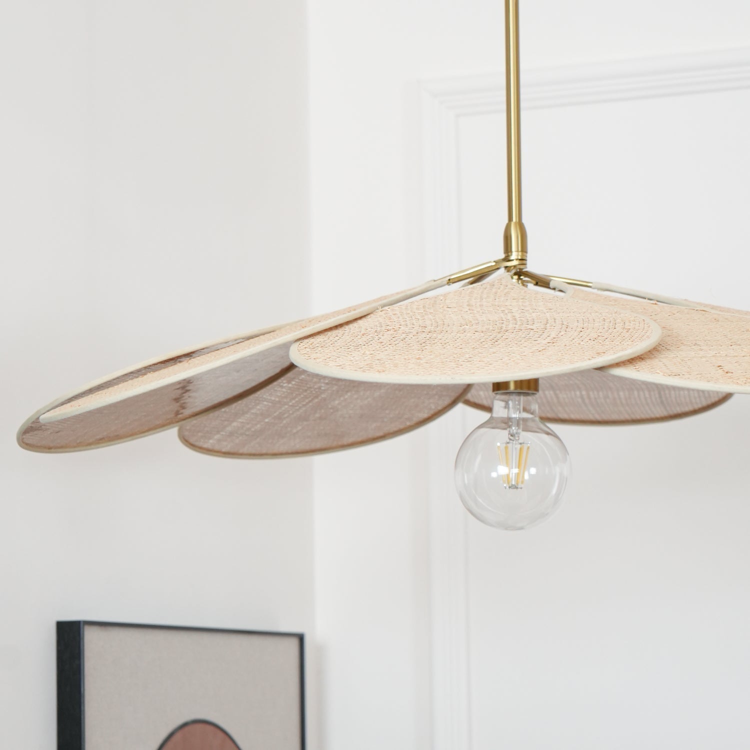 Petals Bloom Rattan Pendant Lamp - Letslighting
