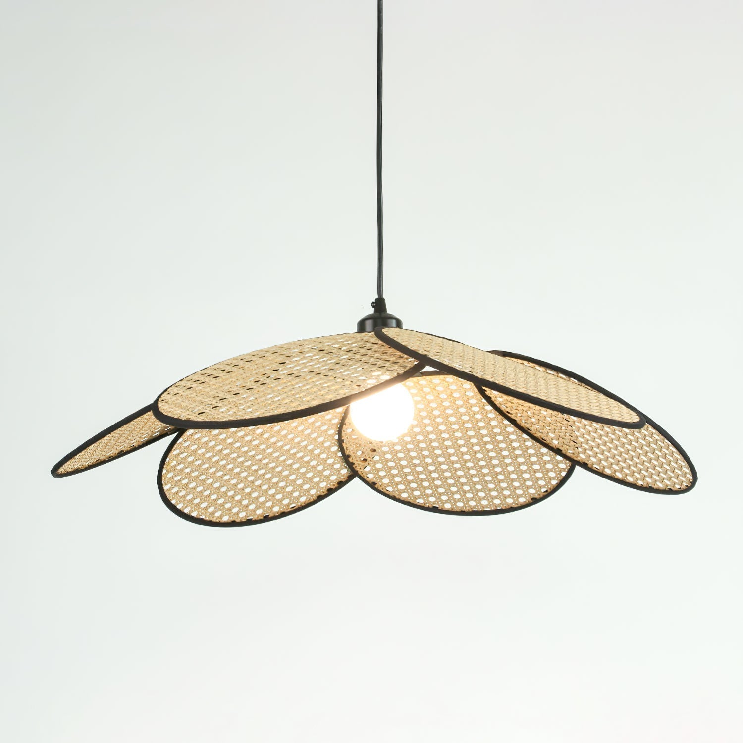 Petals Rattan Pendant Lamp - Letslighting