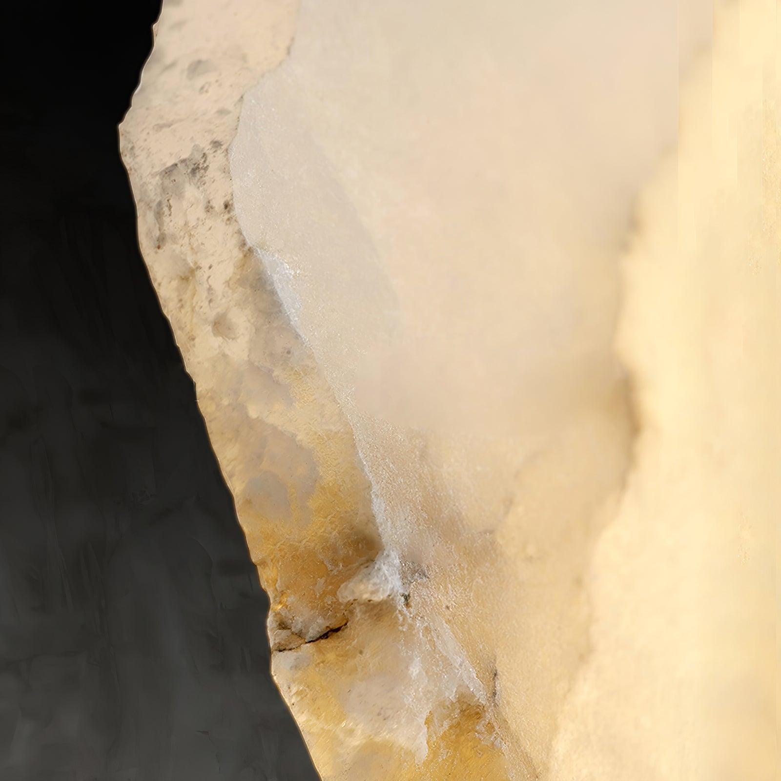 Alaeila Floral Cluster Alabaster Wall Light - Letslighting
