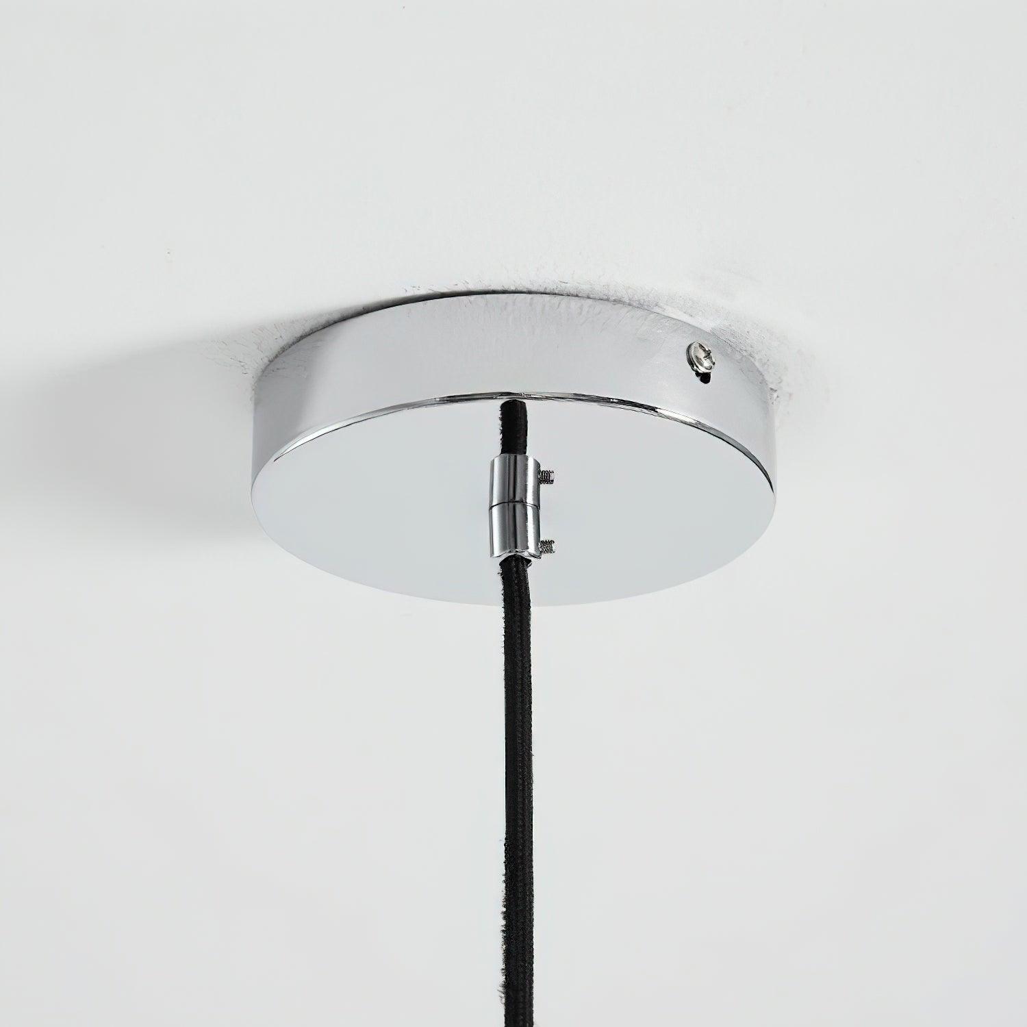 Aira Chandelier Brown &Orange