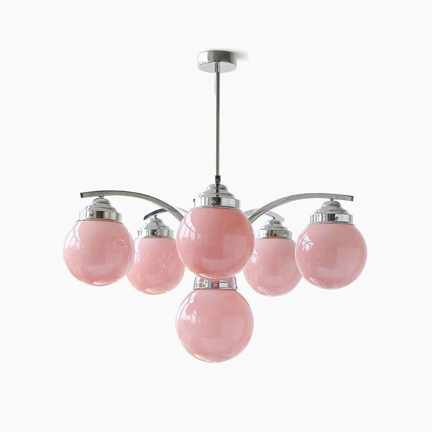 Pink Salamanca Chandelier - Letslighting