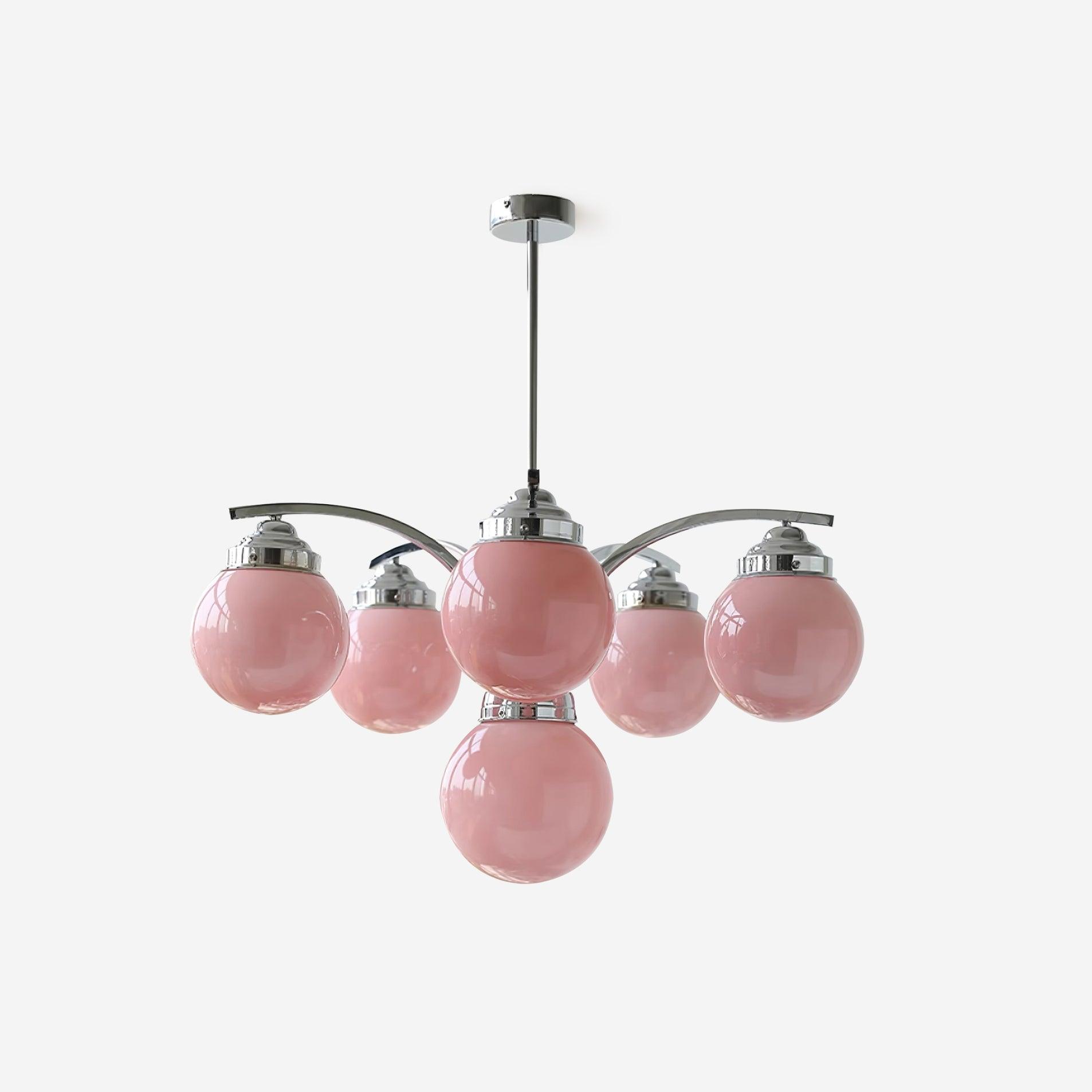 Pink Salamanca Chandelier - Letslighting