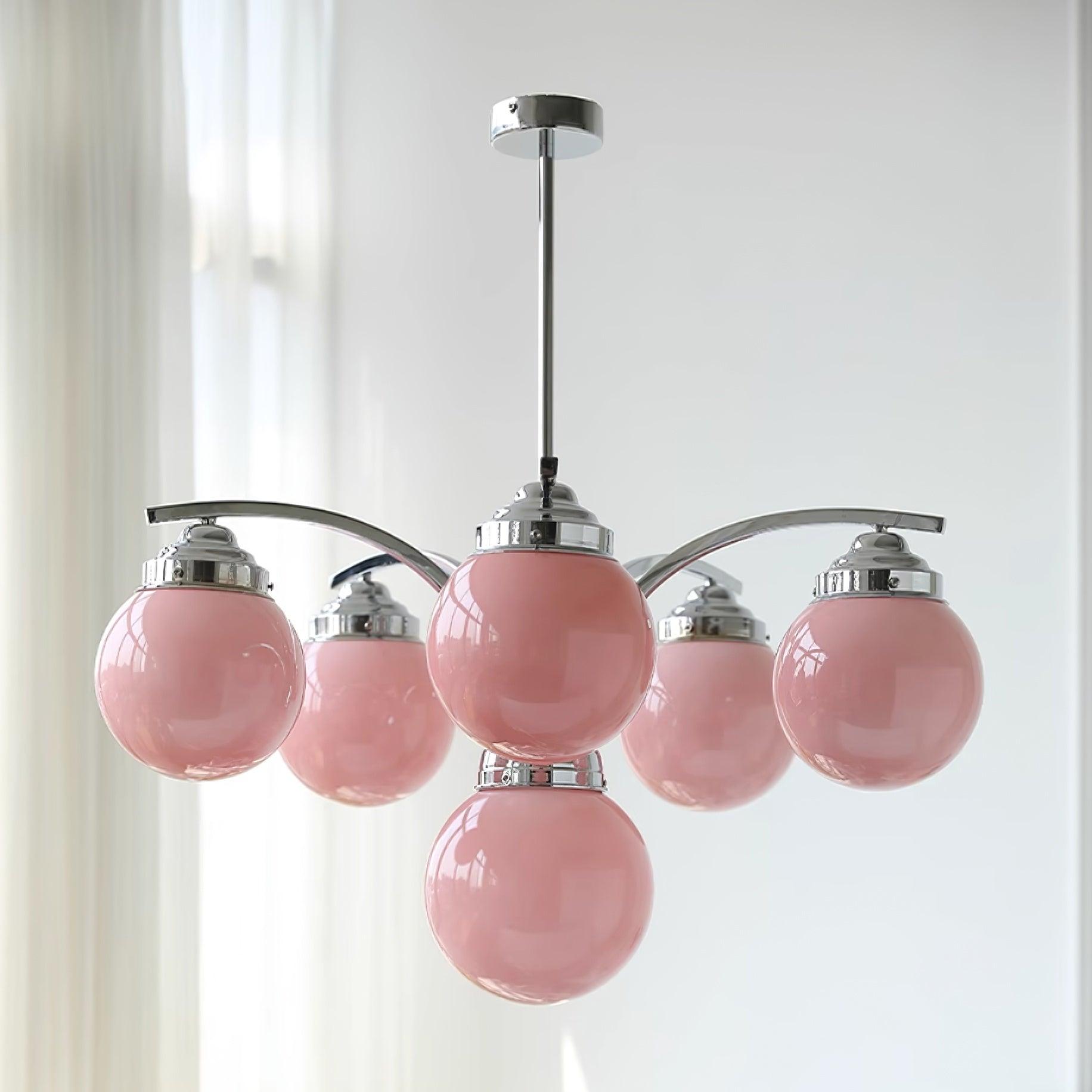 Pink Salamanca Chandelier - Letslighting