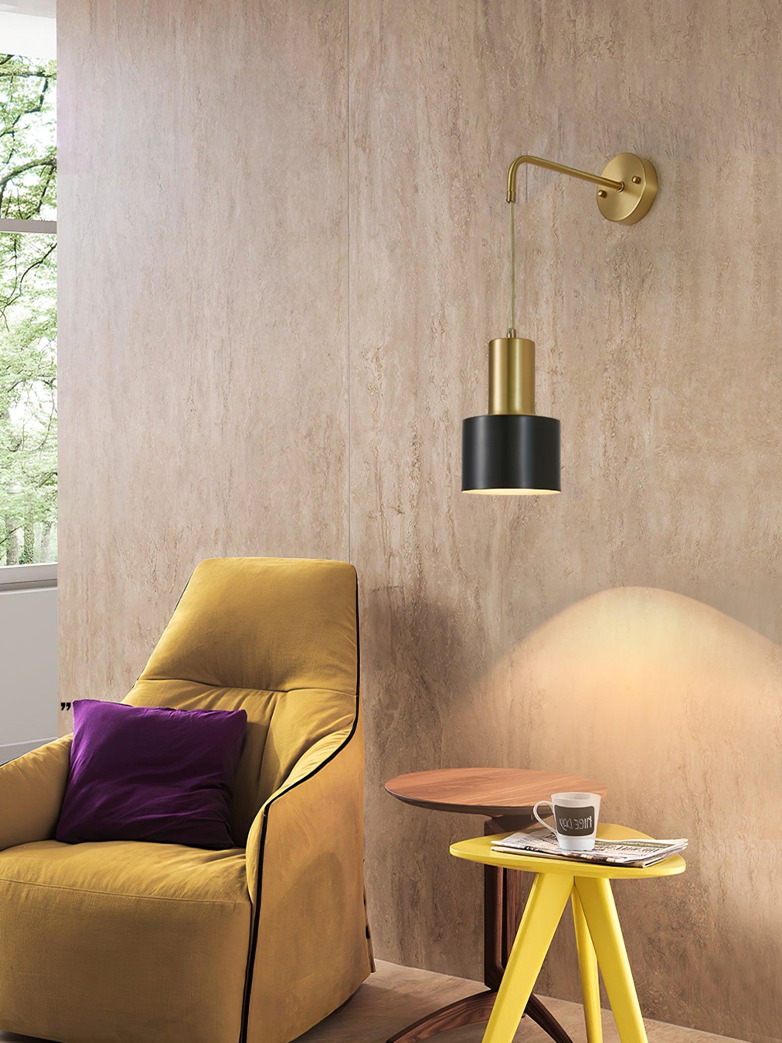 Ezra Minimalist Metal Wall Lamp - Letslighting
