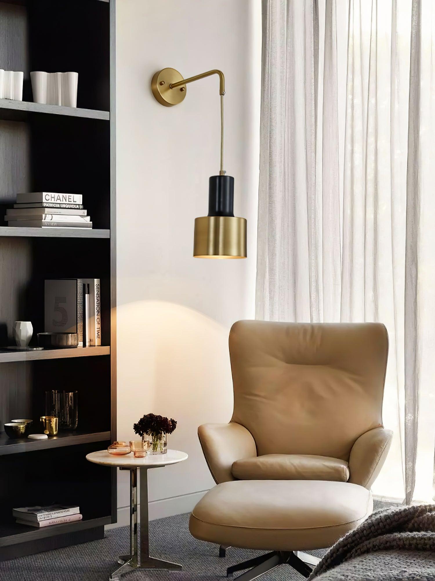 Ezra Minimalist Metal Wall Lamp - Letslighting