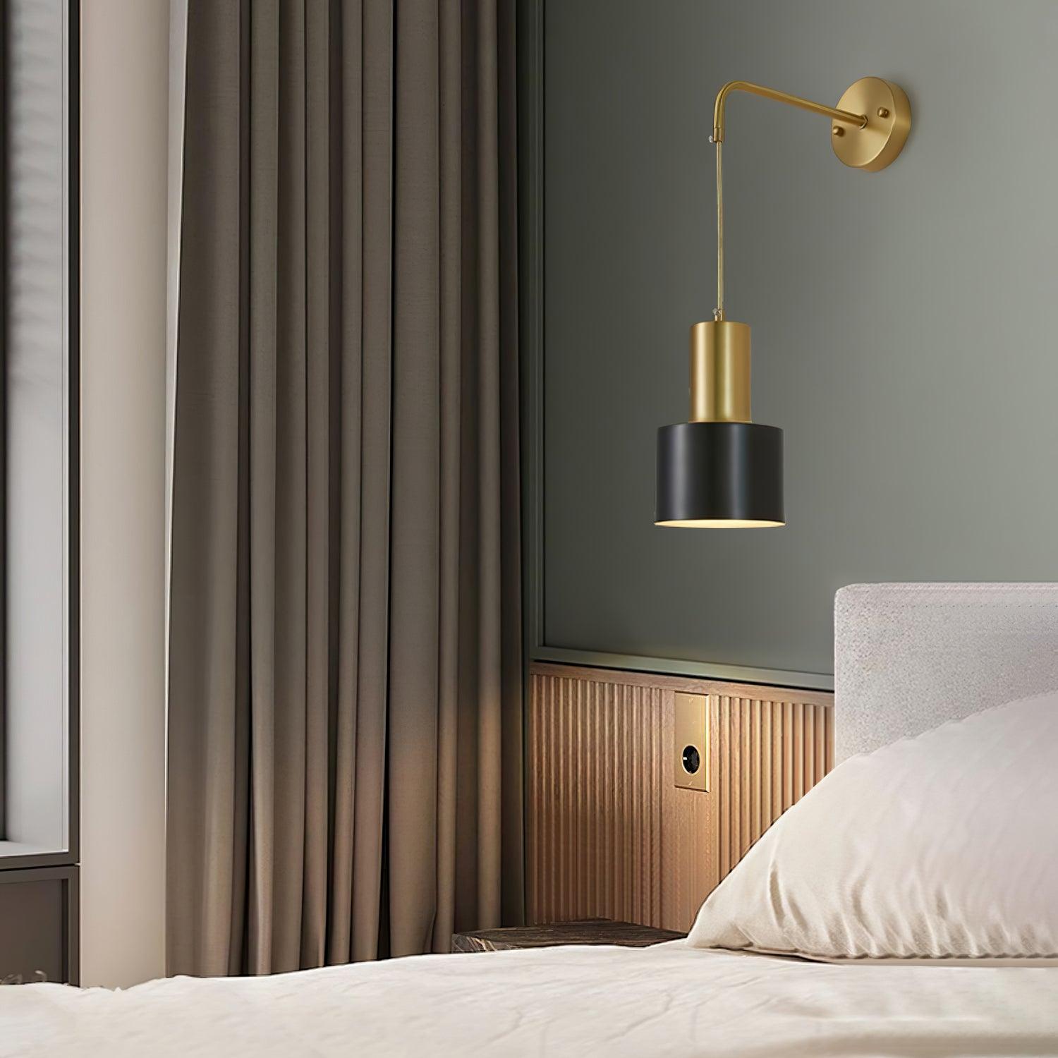 Ezra Minimalist Metal Wall Lamp - Letslighting