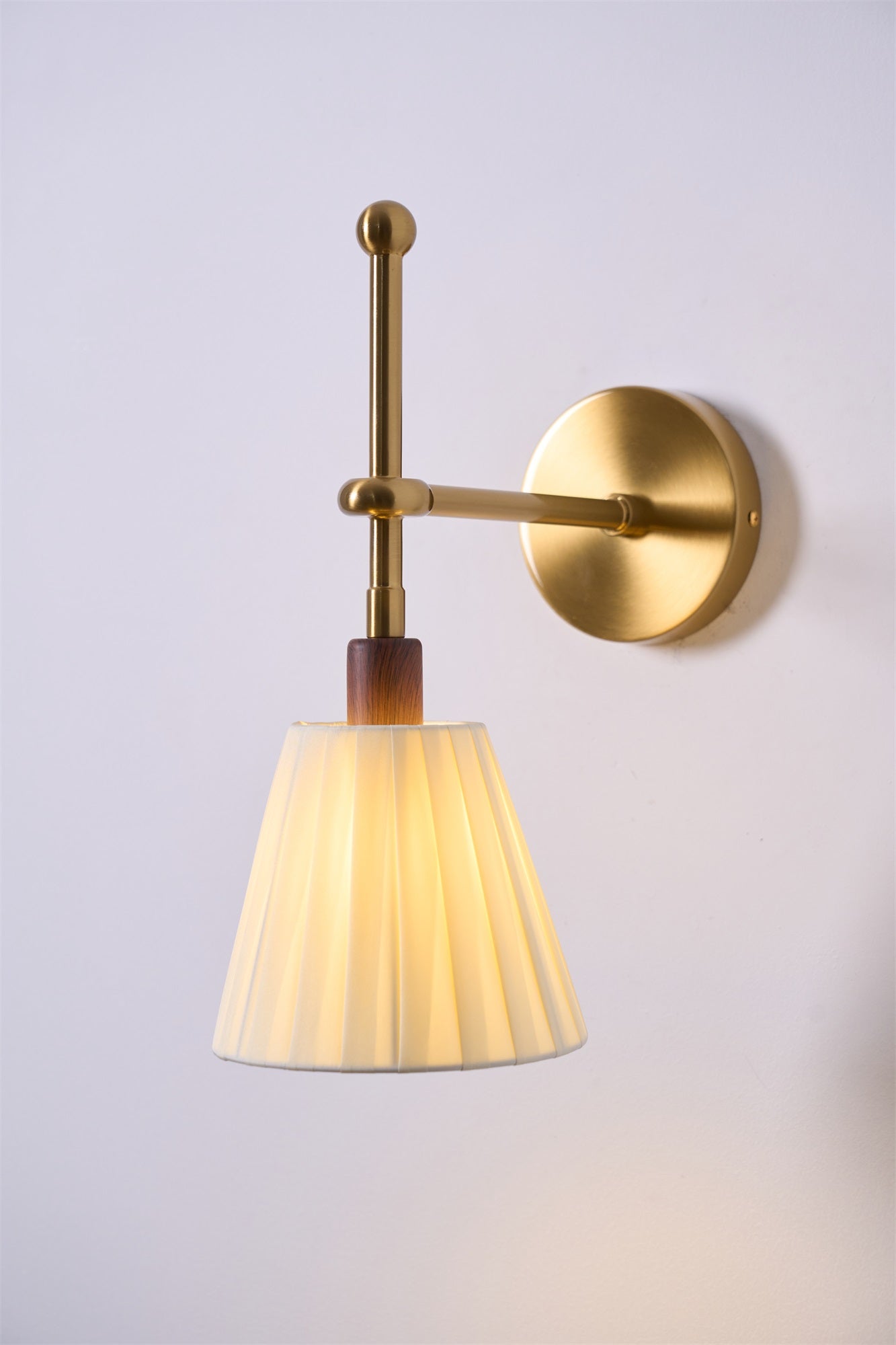 Pleated Fabric Wall Lamp - Letslighting