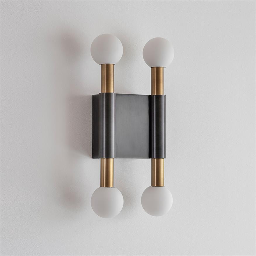 Vomaria Modern Minimalist Circile Metal Wall Lamp - Lamp Copper