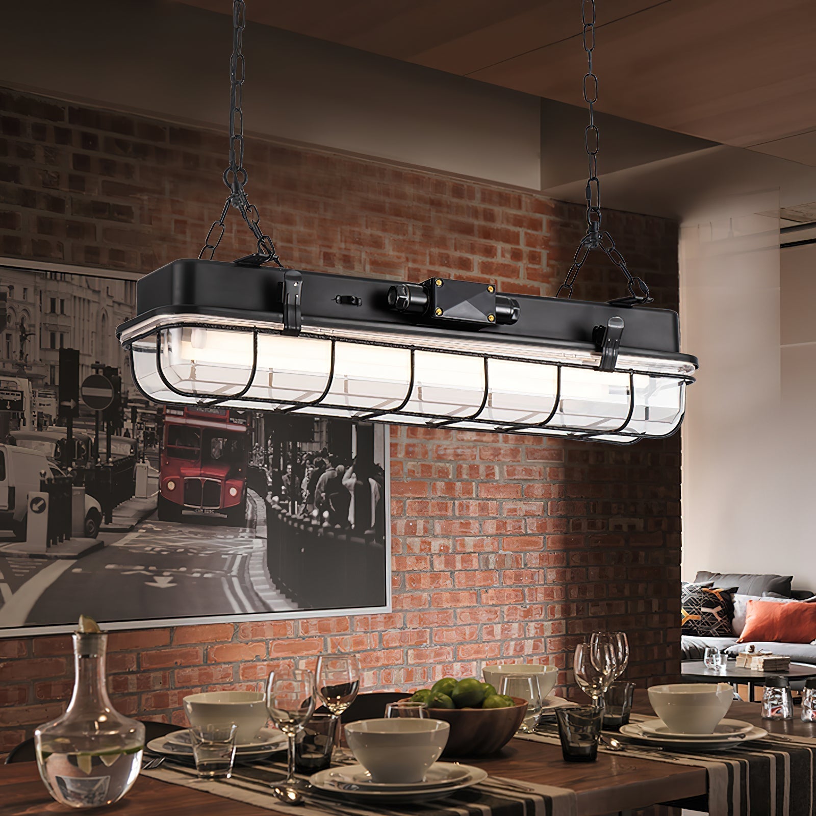 Usorel Modern Minimalist Metal Pendant Lamp - Lamp Copper